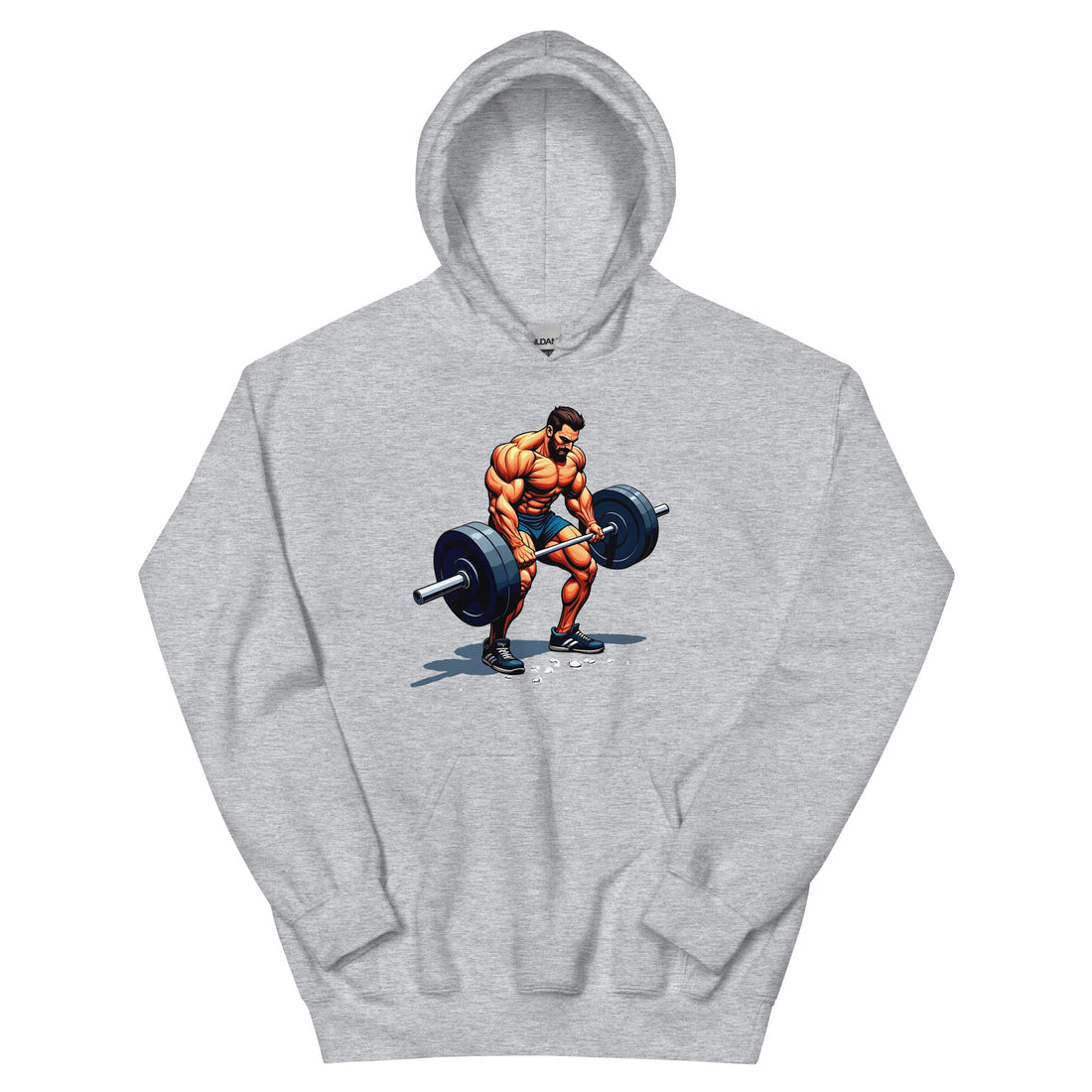 Unisex Hoodie - Elite Muscle Beast Hoodie – Power for Top Achievers by printfluence.net