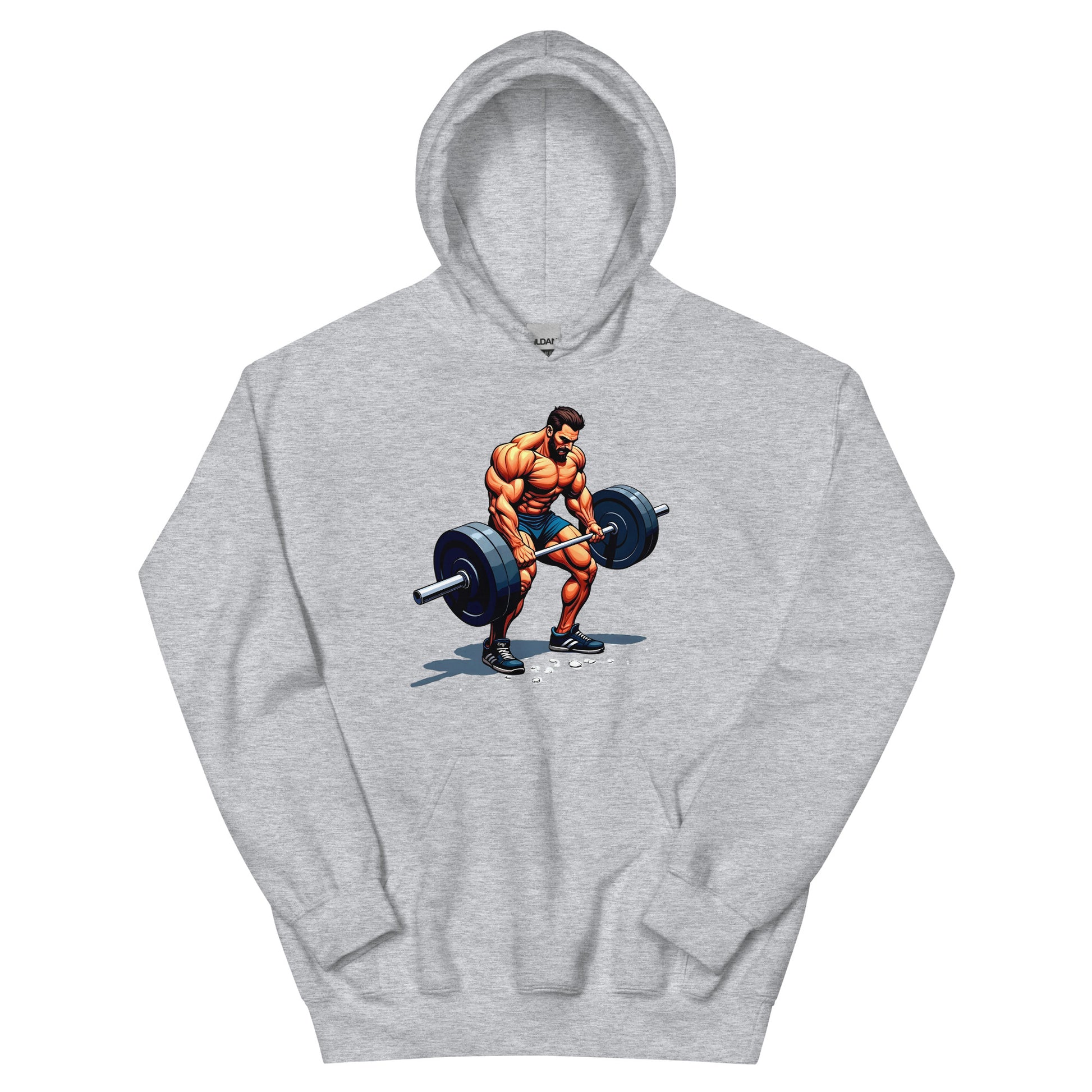 Unisex Hoodie - Elite Muscle Beast Hoodie – Power for Top Achievers by printfluence.net