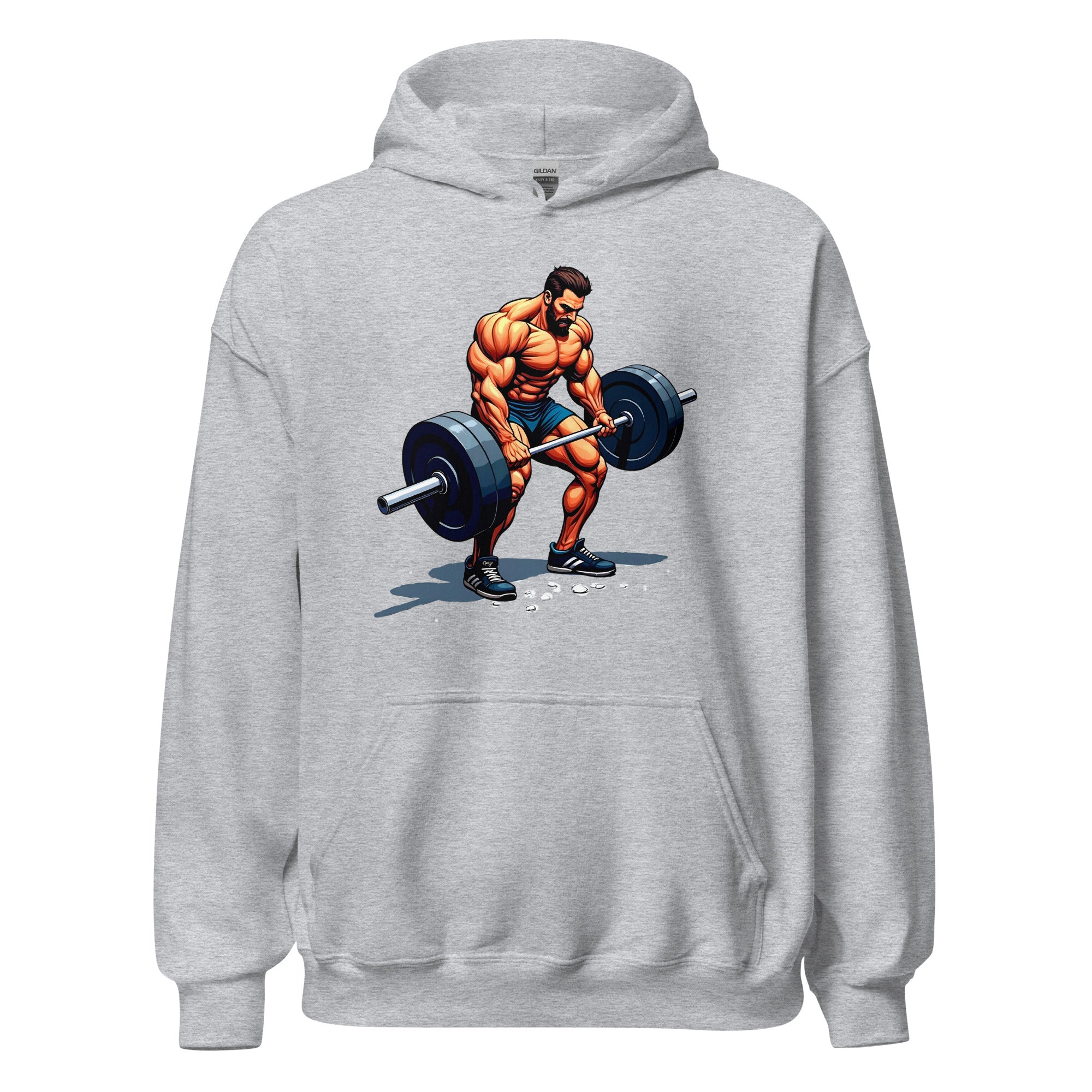 Unisex Hoodie - Elite Muscle Beast Hoodie – Power for Top Achievers by printfluence.net
