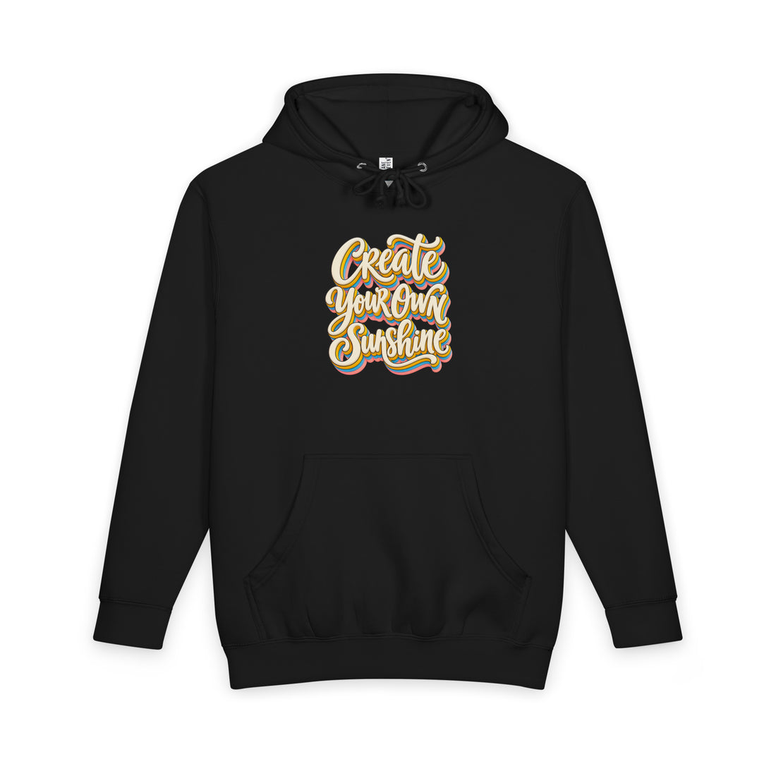 Inspirational Quotes Lovers | Unisex Heavyweight Pullover Hoodie — Create Your Own Sunshine by printfluence