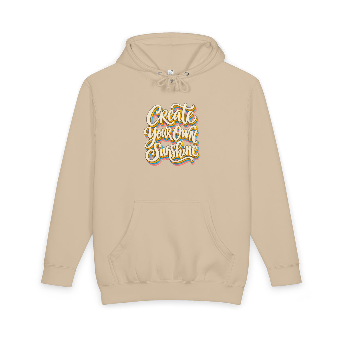 Inspirational Quotes Lovers | Unisex Heavyweight Pullover Hoodie — Create Your Own Sunshine by printfluence