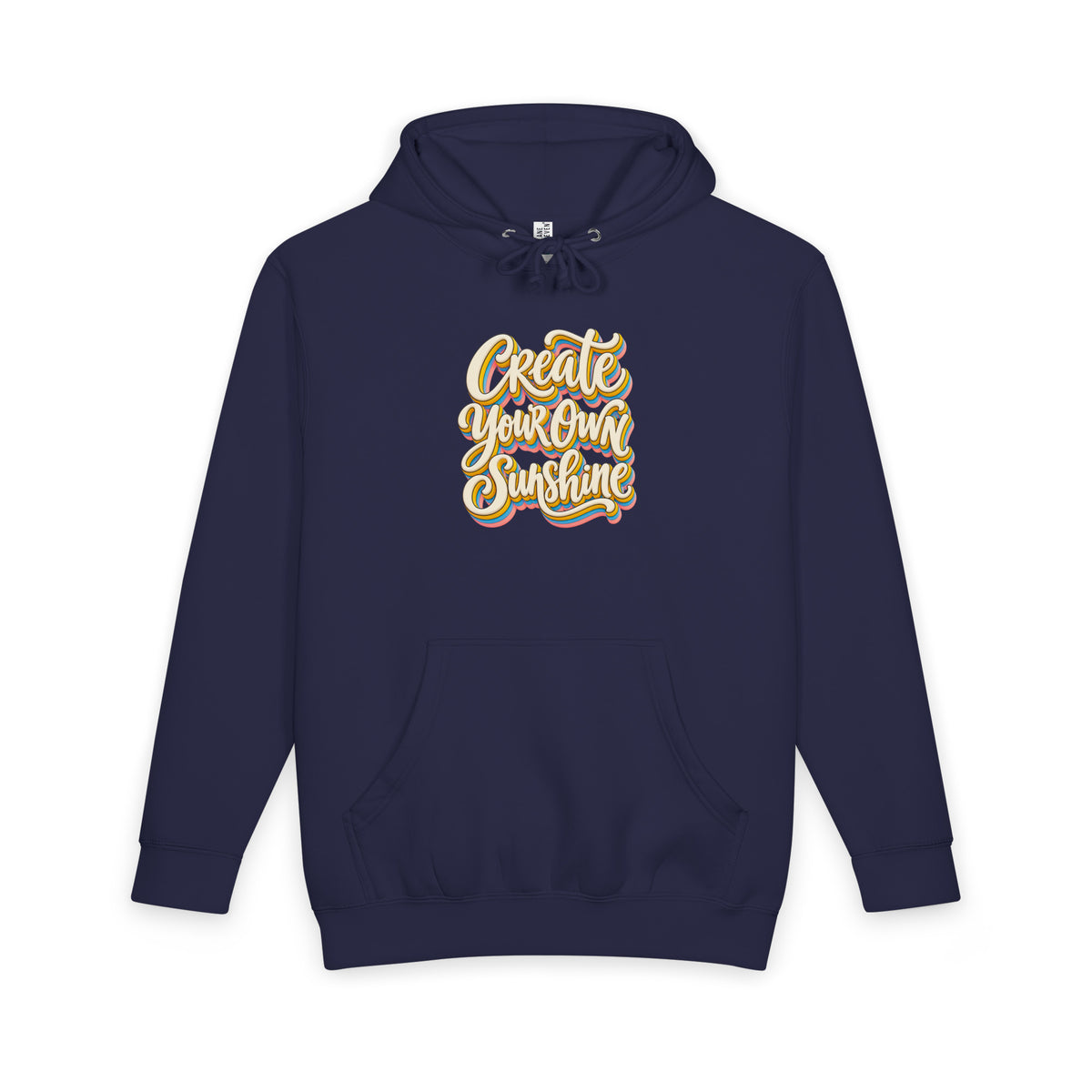 Inspirational Quotes Lovers | Unisex Heavyweight Pullover Hoodie — Create Your Own Sunshine by printfluence