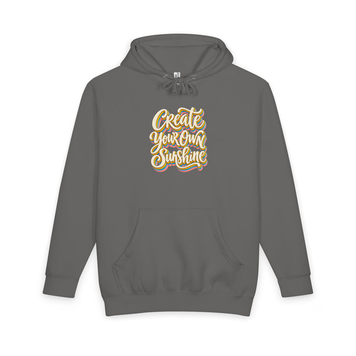 Inspirational Quotes Lovers | Unisex Heavyweight Pullover Hoodie — Create Your Own Sunshine by printfluence