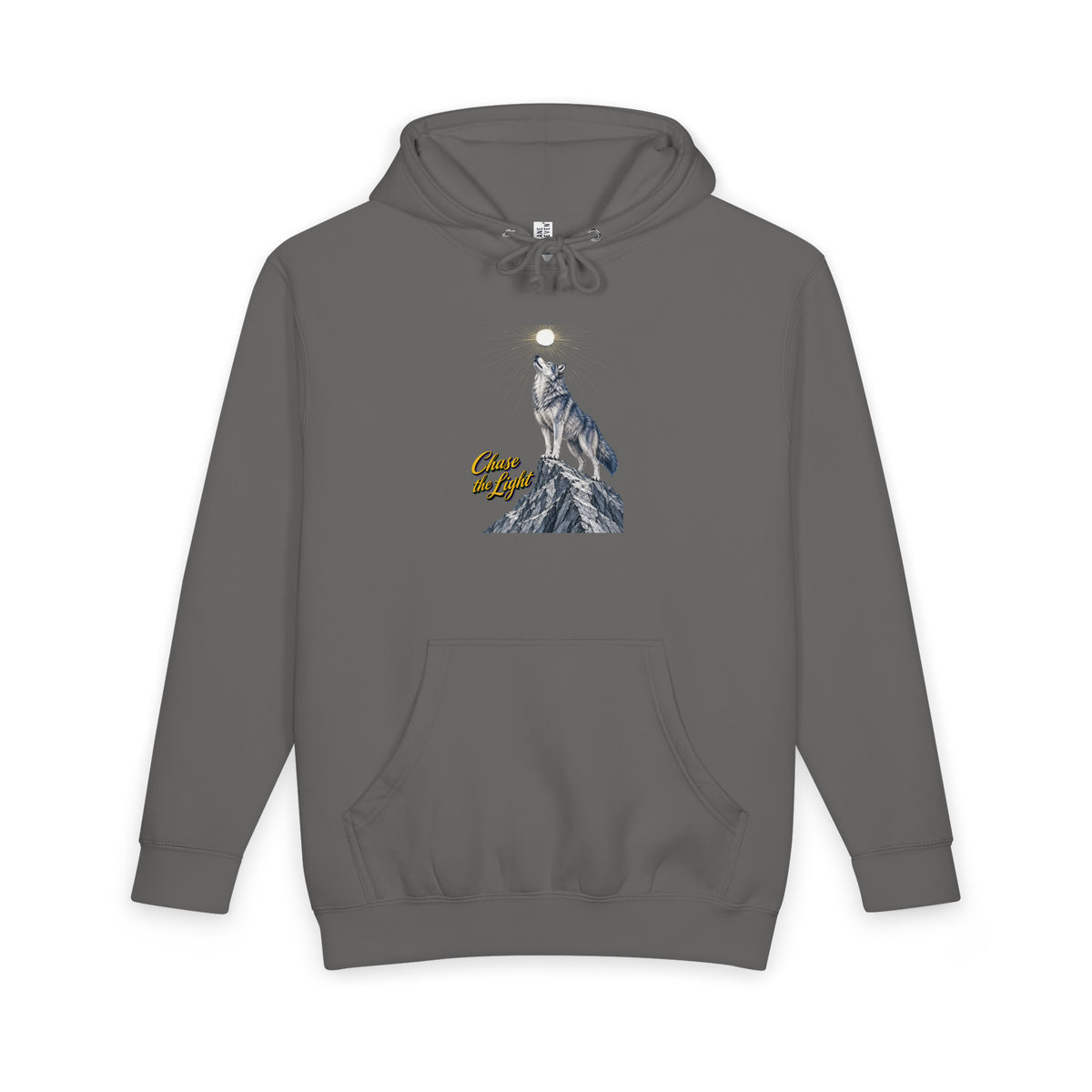 Inspirational Quotes Lovers | Unisex Heavyweight Pullover Hoodie — Chase the Light by printfluence