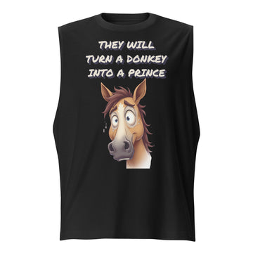 Muscle Shirt - Elite Astonished Horse Tank – Luxury Satire Power by printfluence.net