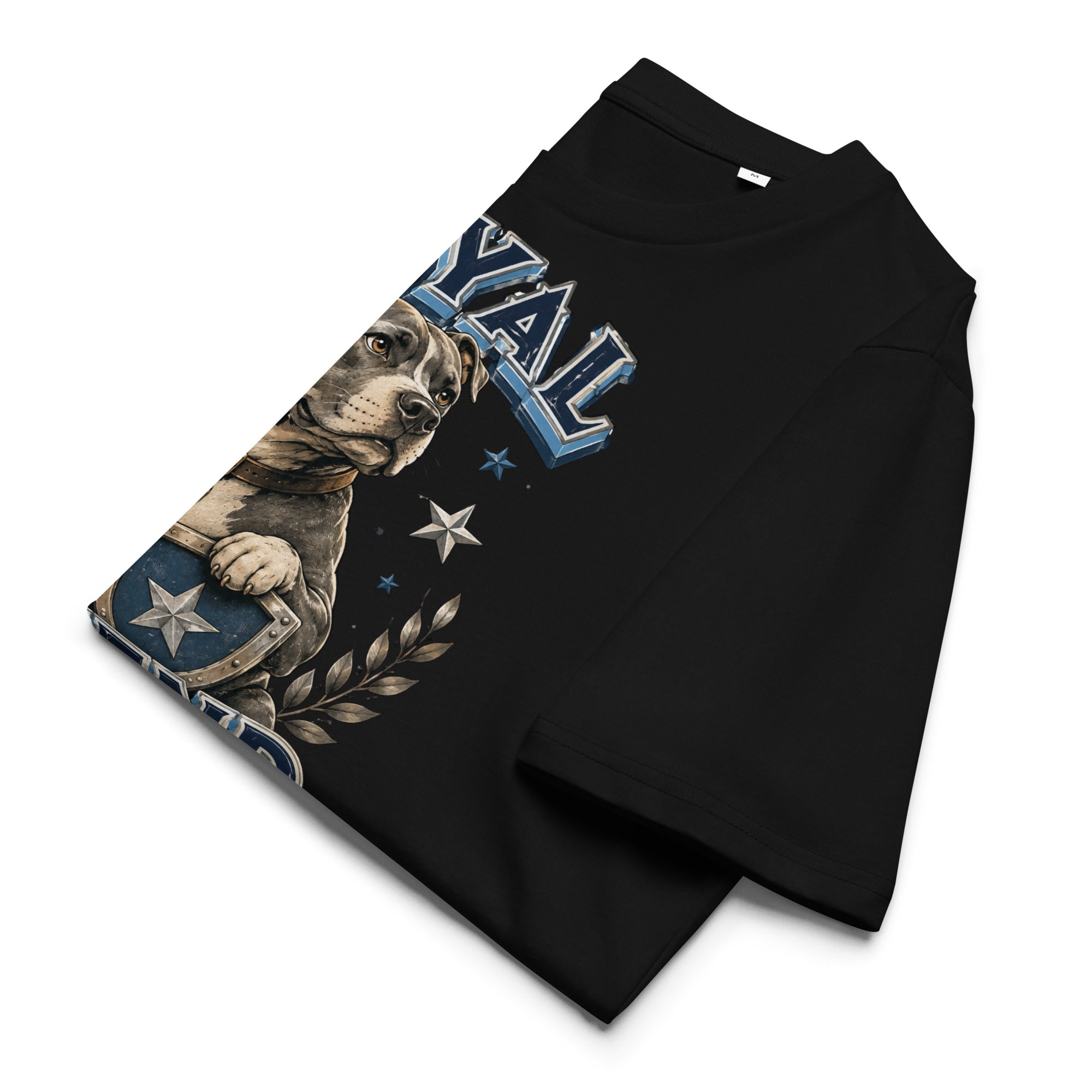 Pitbull Lovers | Unisex Organic Cotton T-Shirt - Loyal Friend by printfluence.net