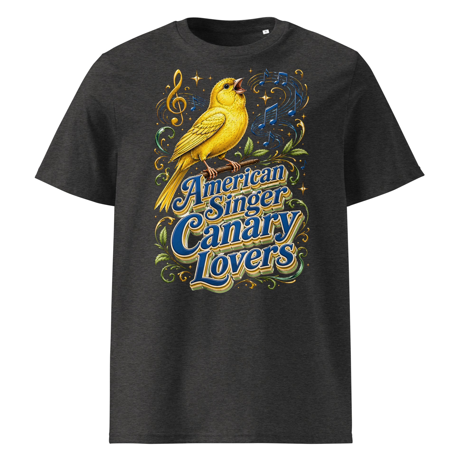 American Singer Canary Lovers T-Shirt | Premium Organic Tee by printfluence.net