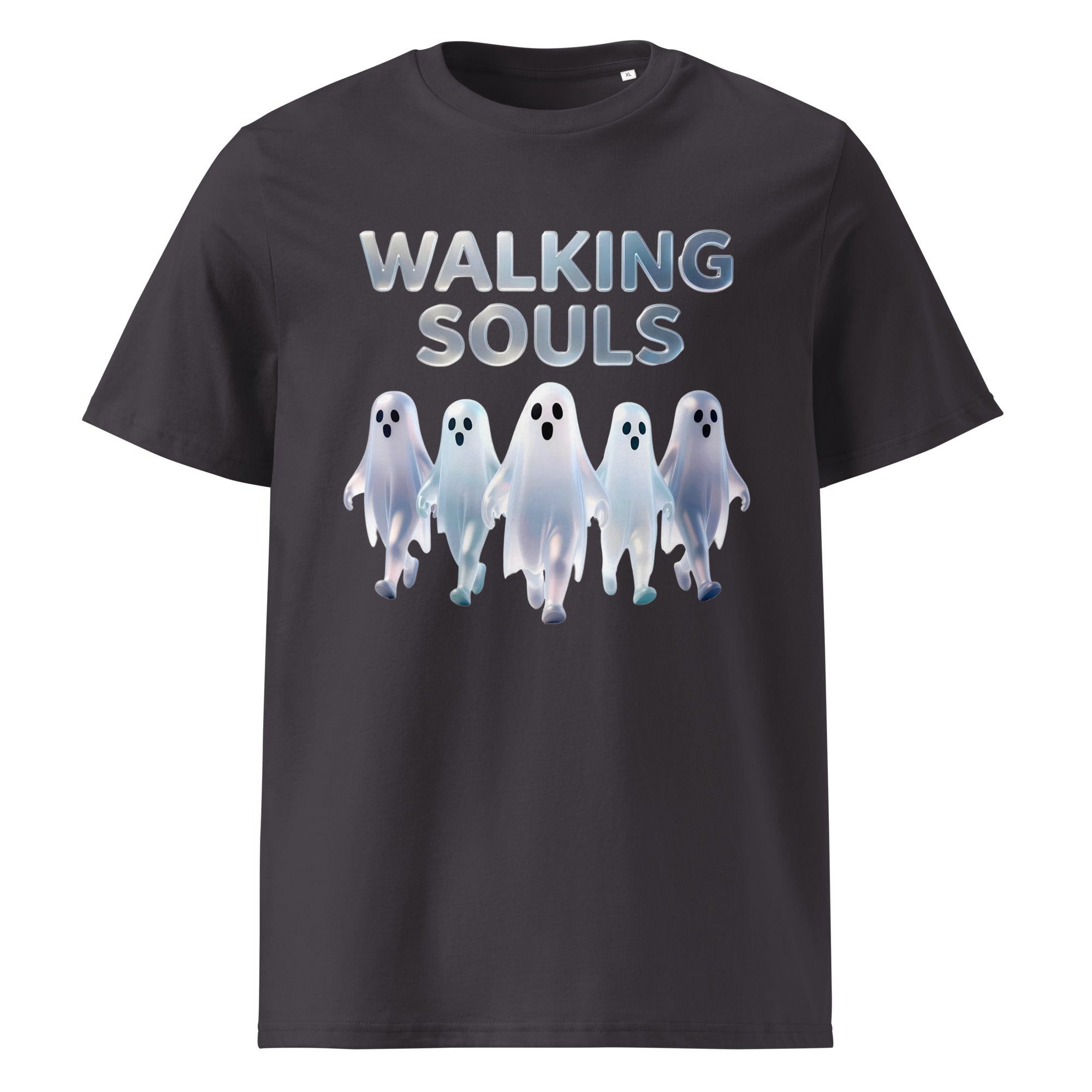 Unisex organic cotton t-shirt - Walking Souls Unisex Organic Cotton T-Shirt – Premium Minimal Artwear for Unique Minds by printfluence.net
