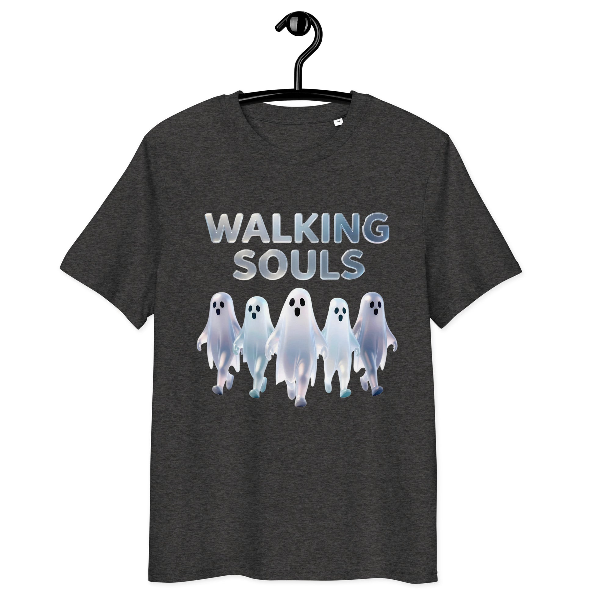 Unisex organic cotton t-shirt - Walking Souls Unisex Organic Cotton T-Shirt – Premium Minimal Artwear for Unique Minds by printfluence.net