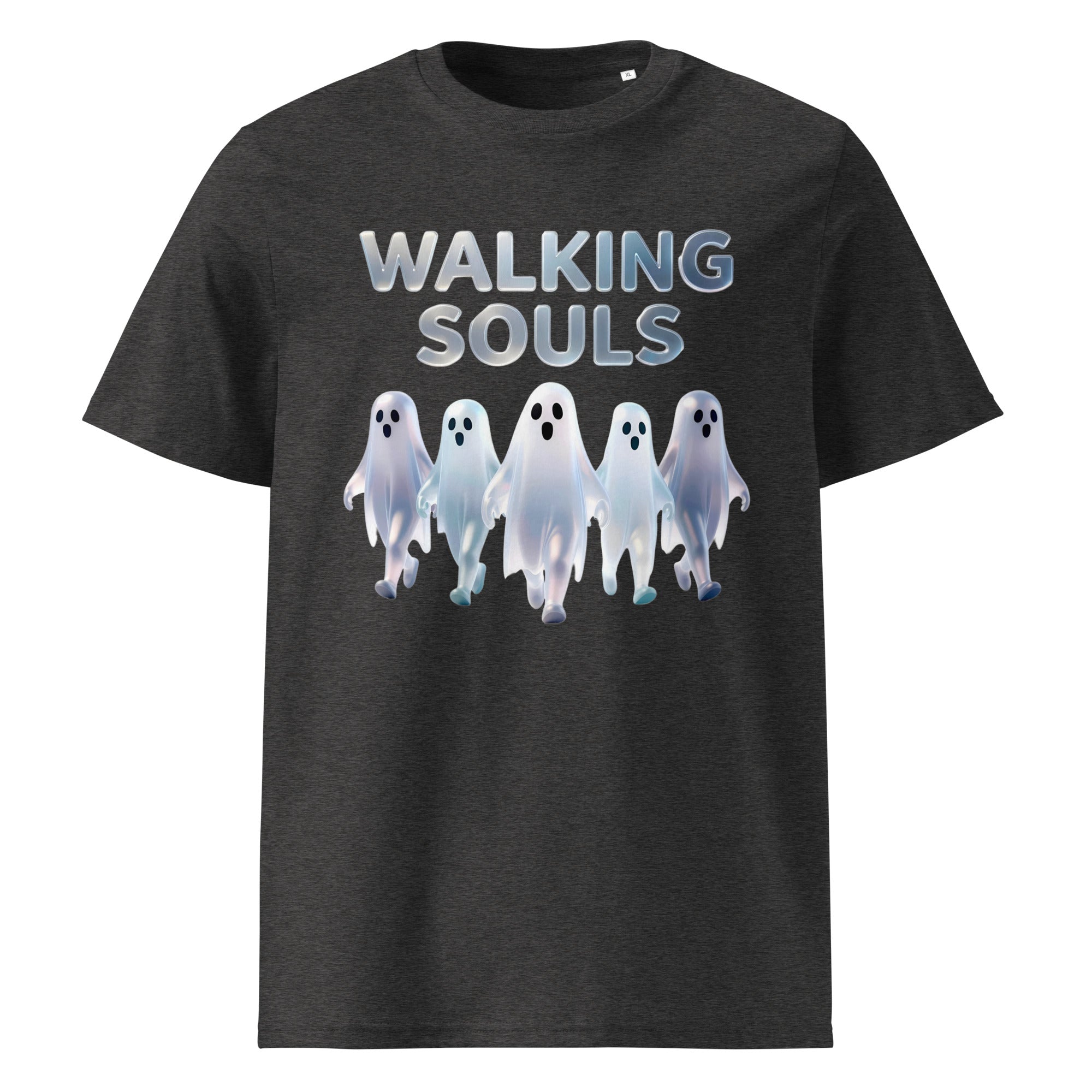 Unisex organic cotton t-shirt - Walking Souls Unisex Organic Cotton T-Shirt – Premium Minimal Artwear for Unique Minds by printfluence.net
