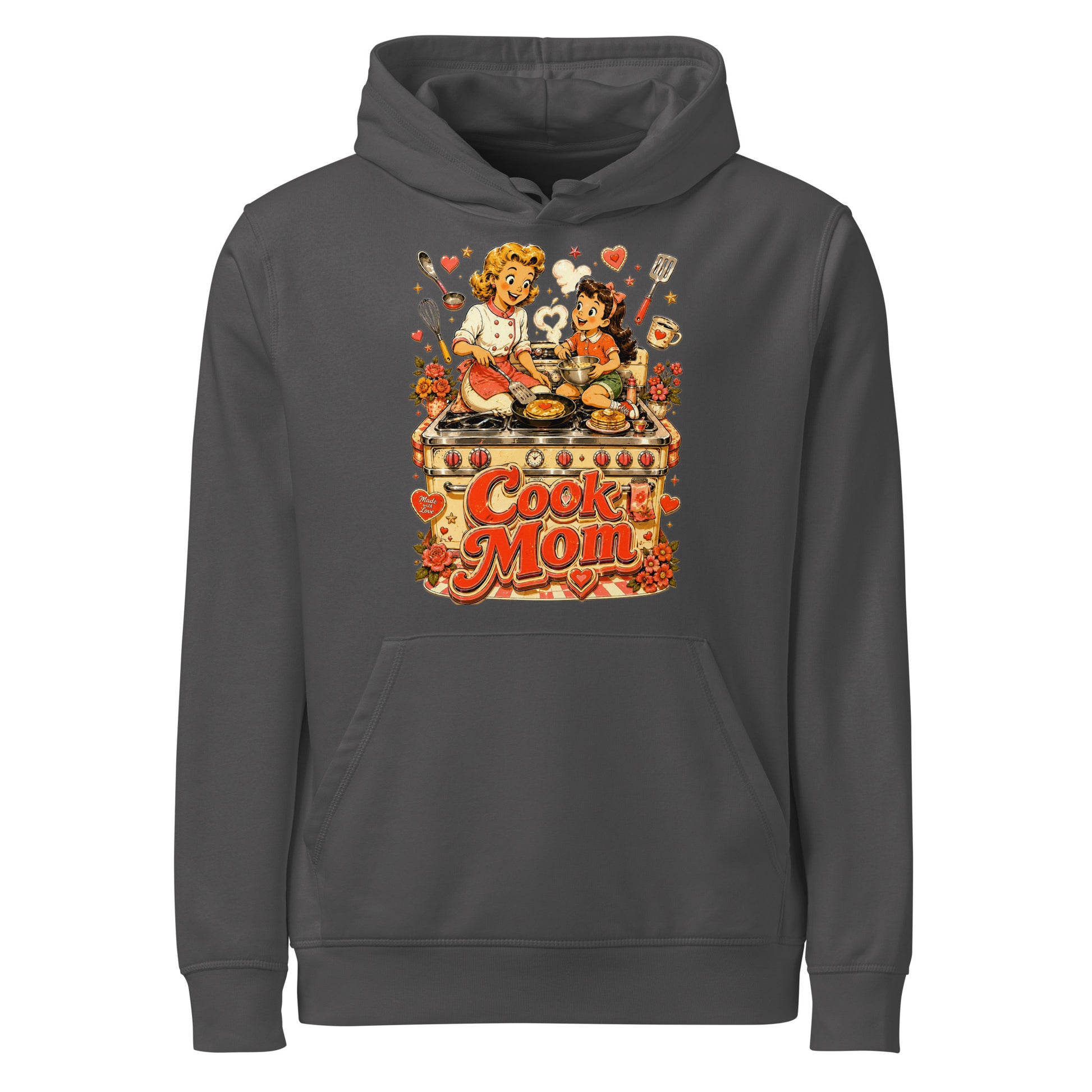 Elite Cook Mom - Premium Mother's Day Luxury Organic Hoodie by printfluence.net