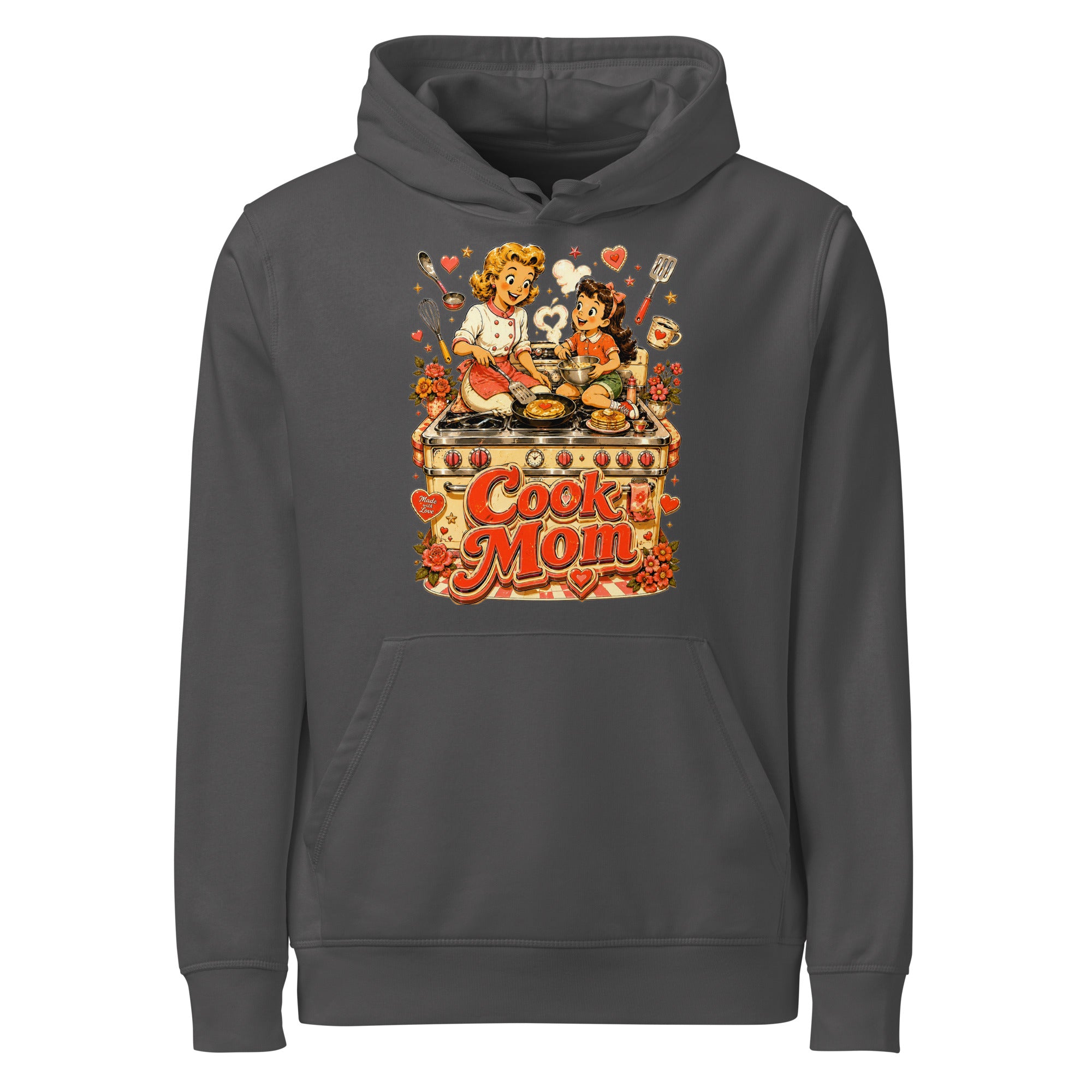 Elite Cook Mom - Premium Mother's Day Luxury Organic Hoodie by printfluence.net