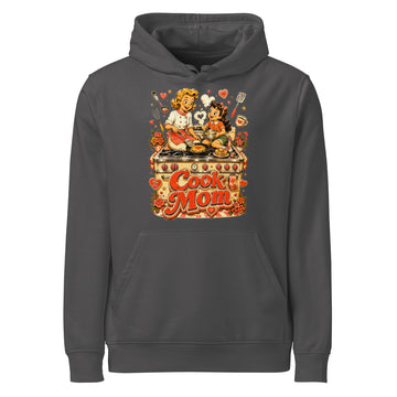 Elite Cook Mom - Premium Mother's Day Luxury Organic Hoodie by printfluence.net