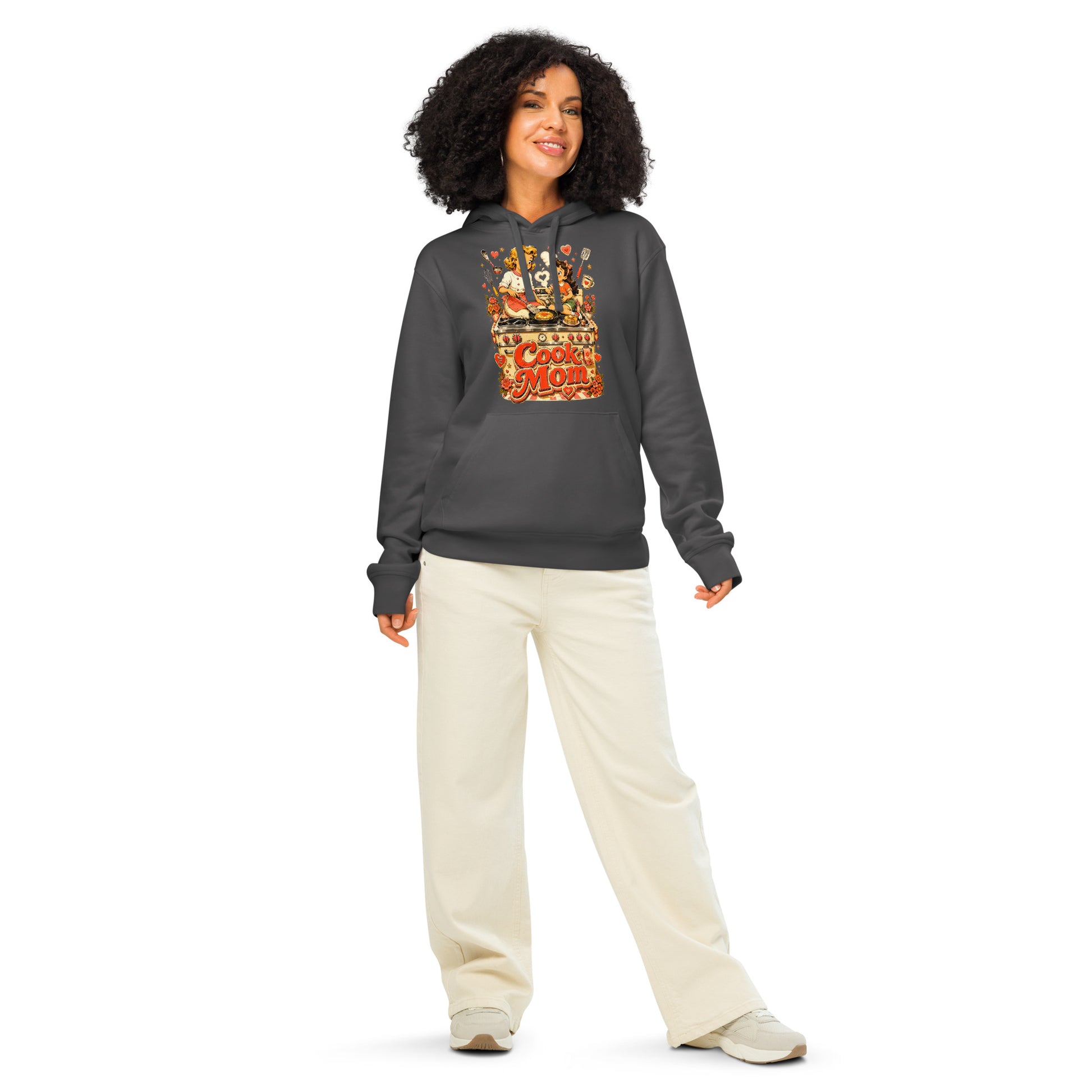 Elite Cook Mom - Premium Mother's Day Luxury Organic Hoodie by printfluence.net