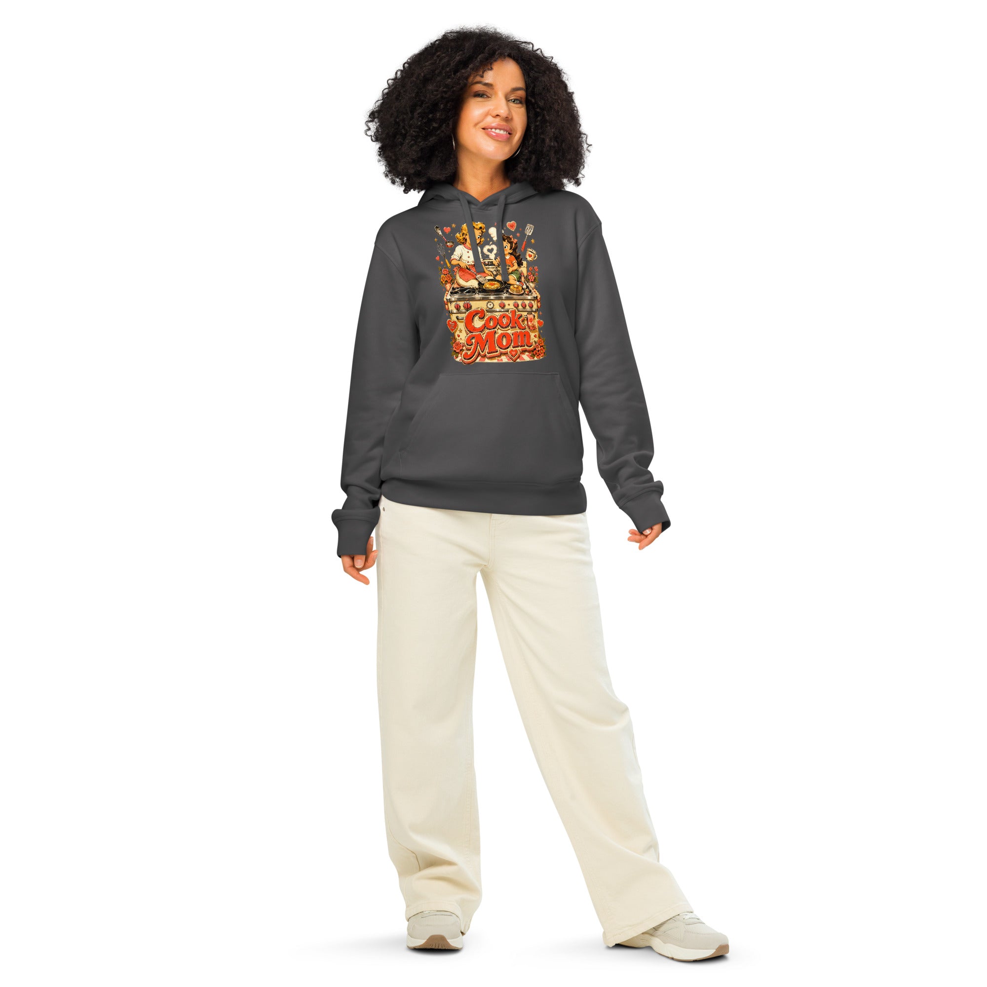 Elite Cook Mom - Premium Mother's Day Luxury Organic Hoodie by printfluence.net