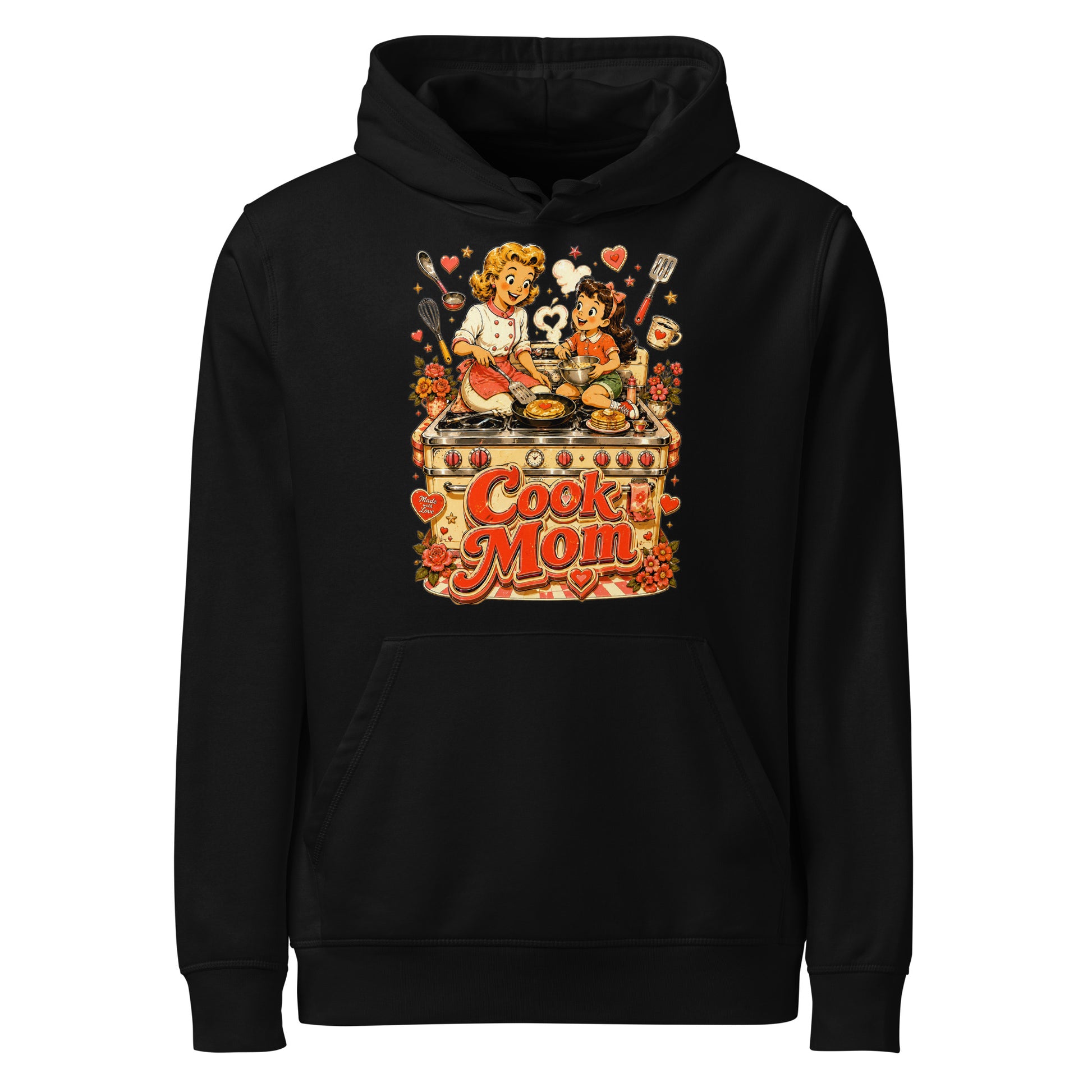 Elite Cook Mom - Premium Mother's Day Luxury Organic Hoodie by printfluence.net