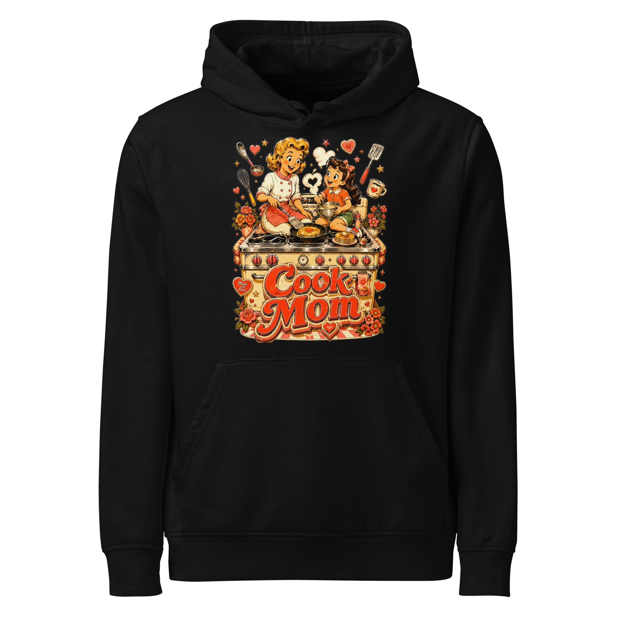 Elite Cook Mom - Premium Mother's Day Luxury Organic Hoodie by printfluence.net