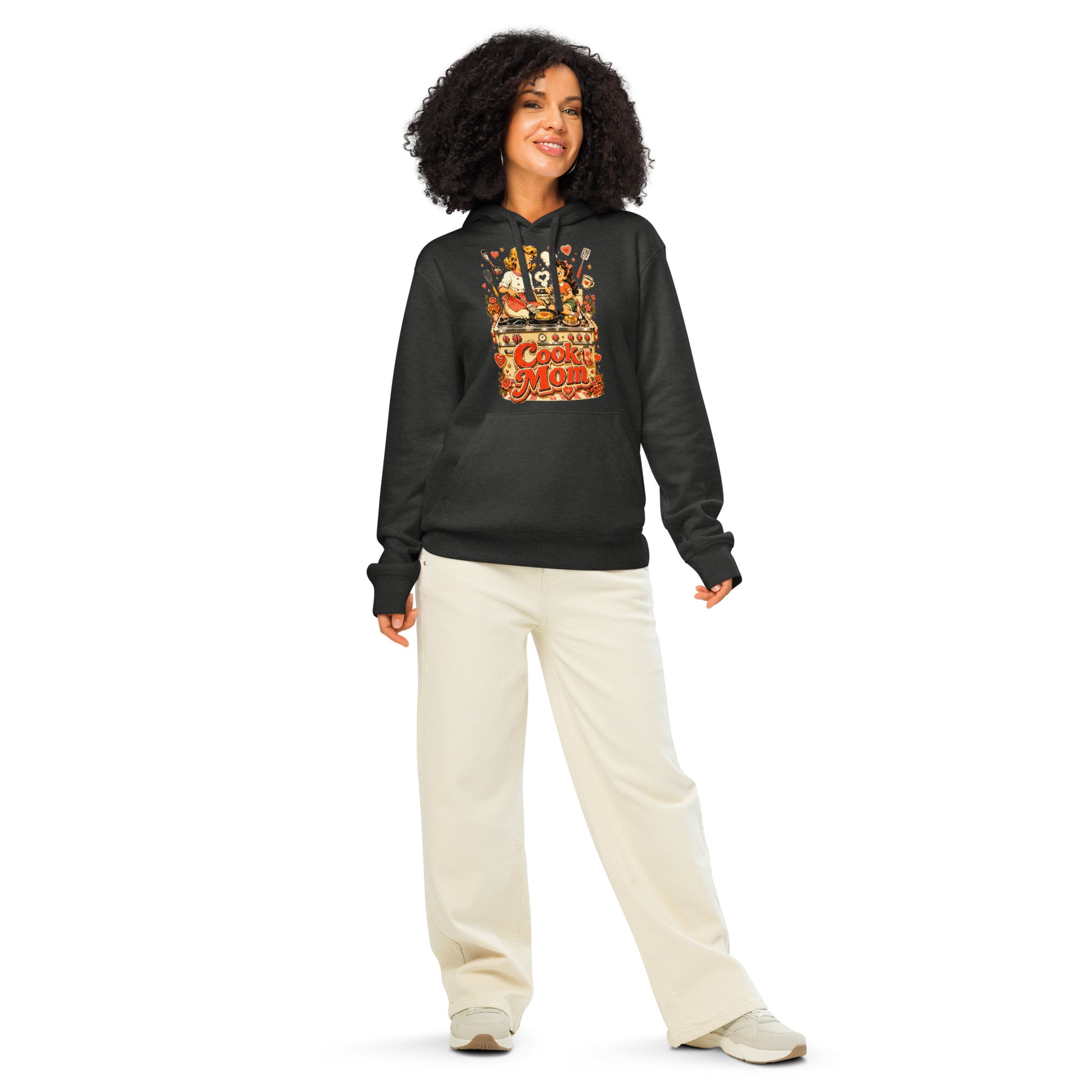 Elite Cook Mom - Premium Mother's Day Luxury Organic Hoodie by printfluence.net