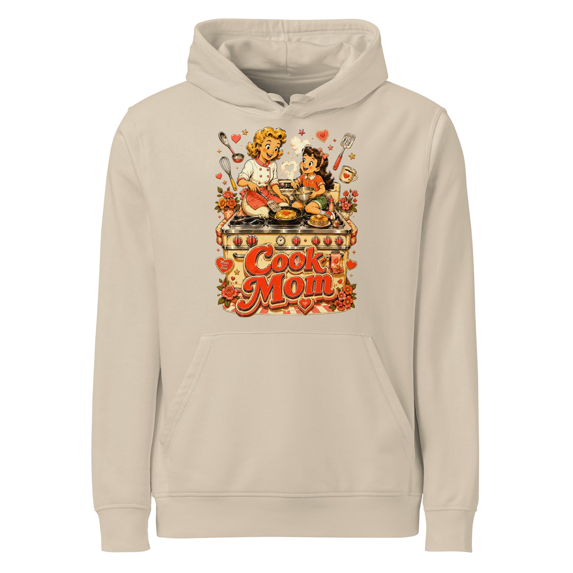 Elite Cook Mom - Premium Mother's Day Luxury Organic Hoodie by printfluence.net