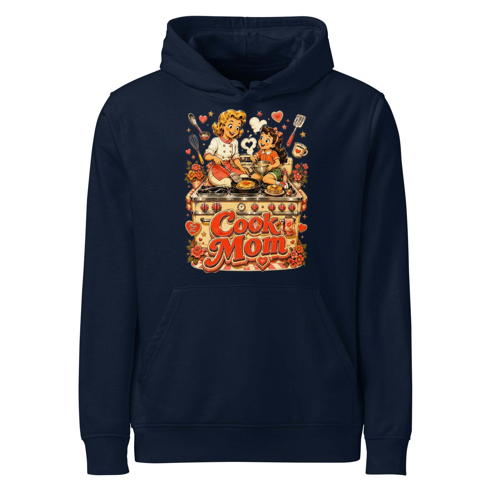 Elite Cook Mom - Premium Mother's Day Luxury Organic Hoodie by printfluence.net