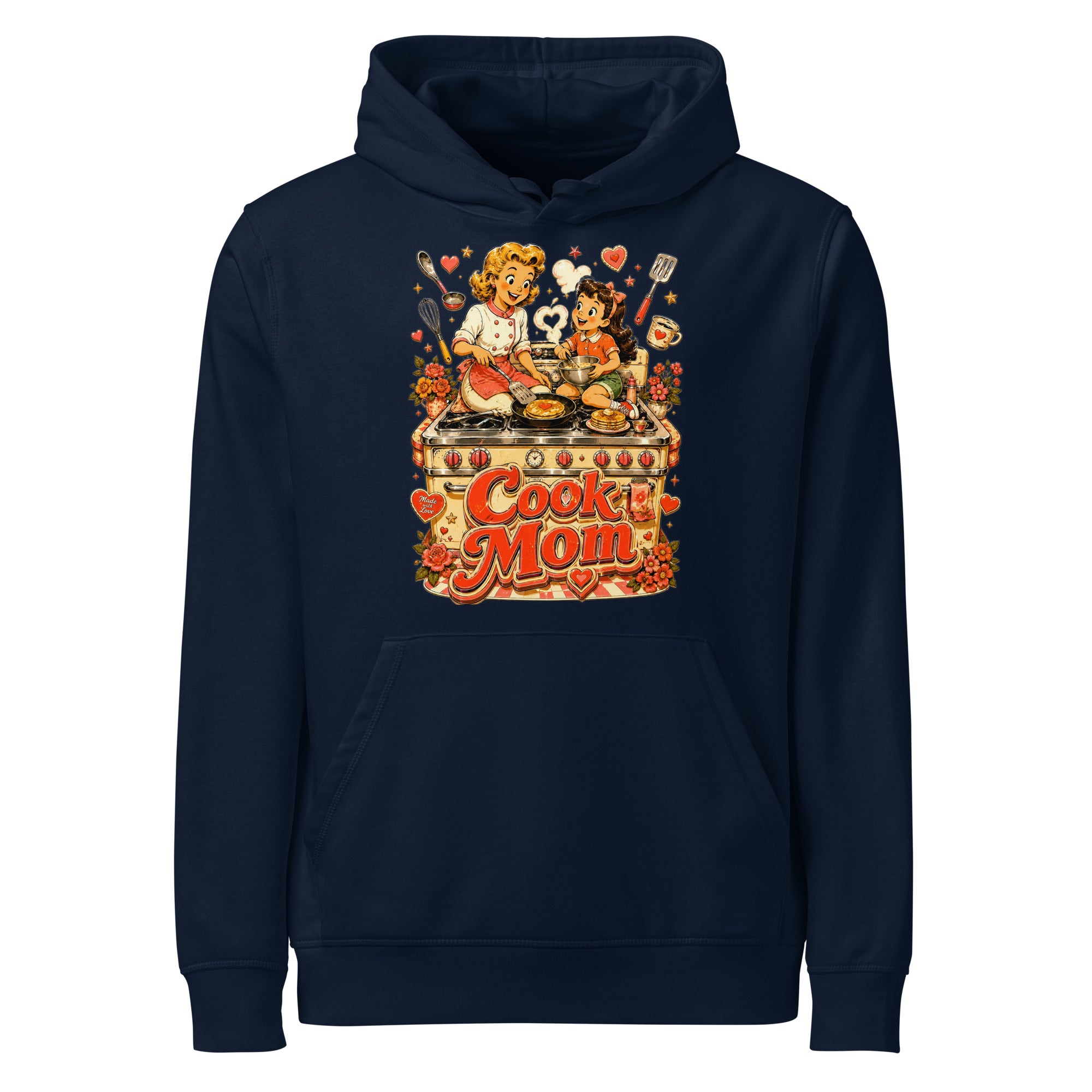 Elite Cook Mom - Premium Mother's Day Luxury Organic Hoodie by printfluence.net