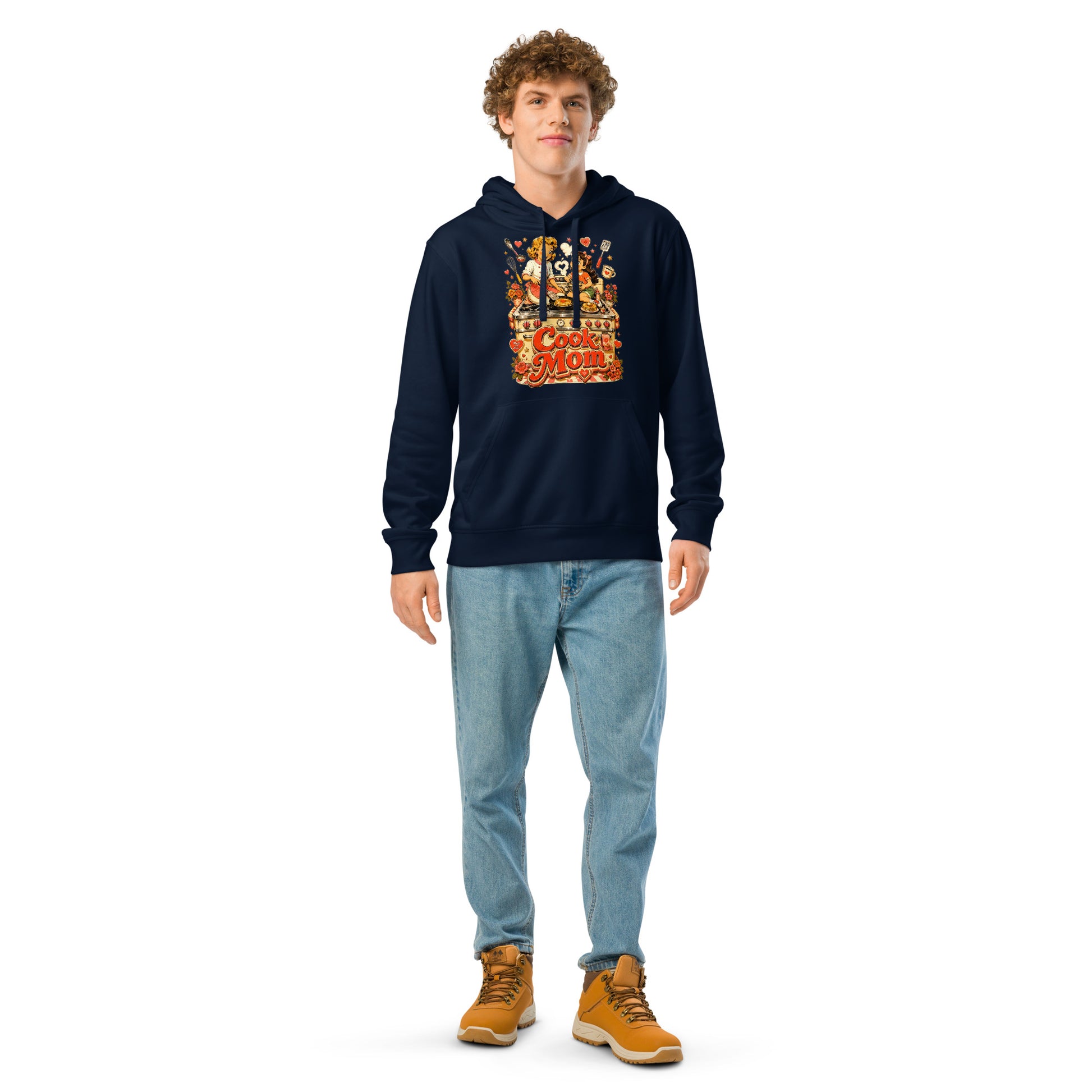 Elite Cook Mom - Premium Mother's Day Luxury Organic Hoodie by printfluence.net