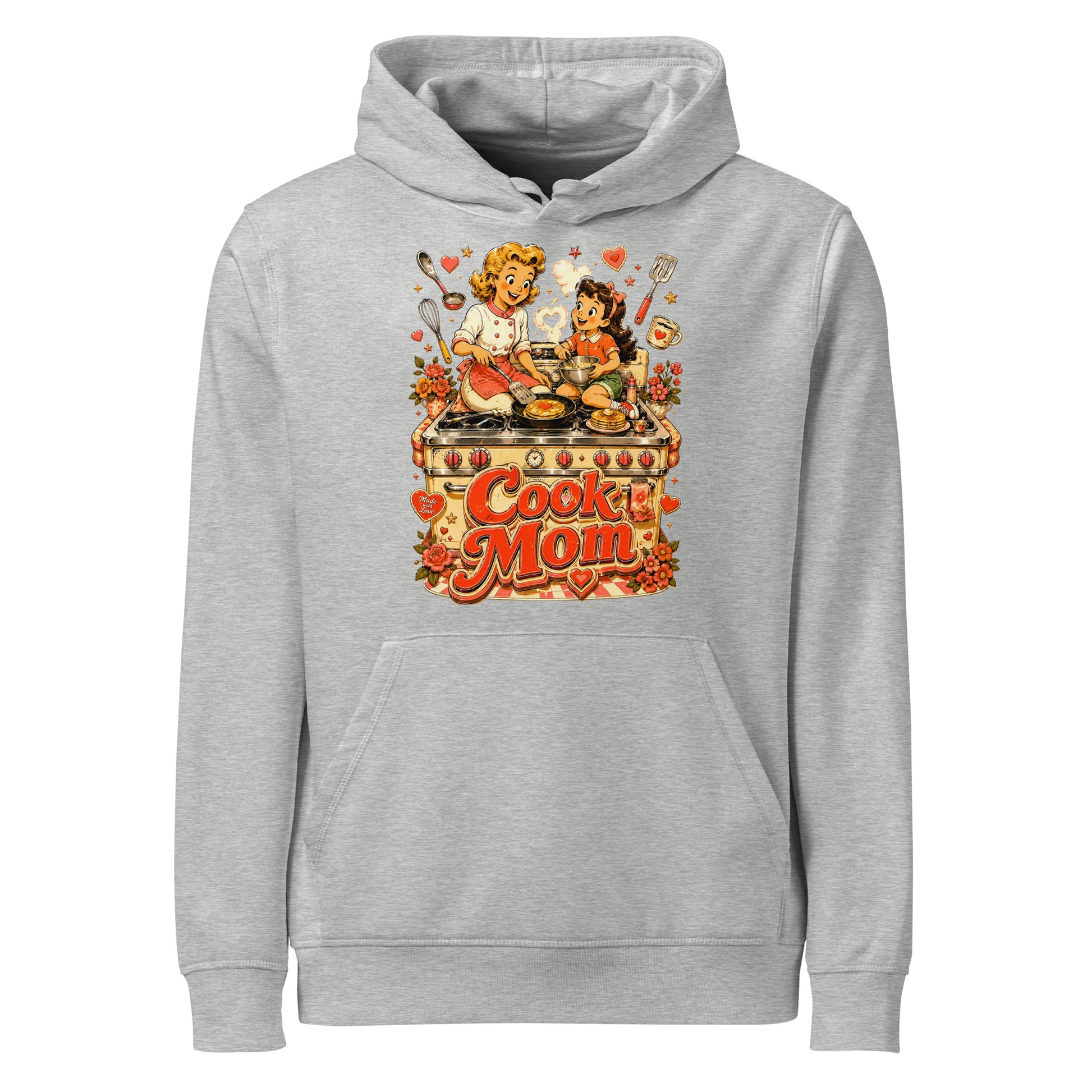 Elite Cook Mom - Premium Mother's Day Luxury Organic Hoodie by printfluence.net