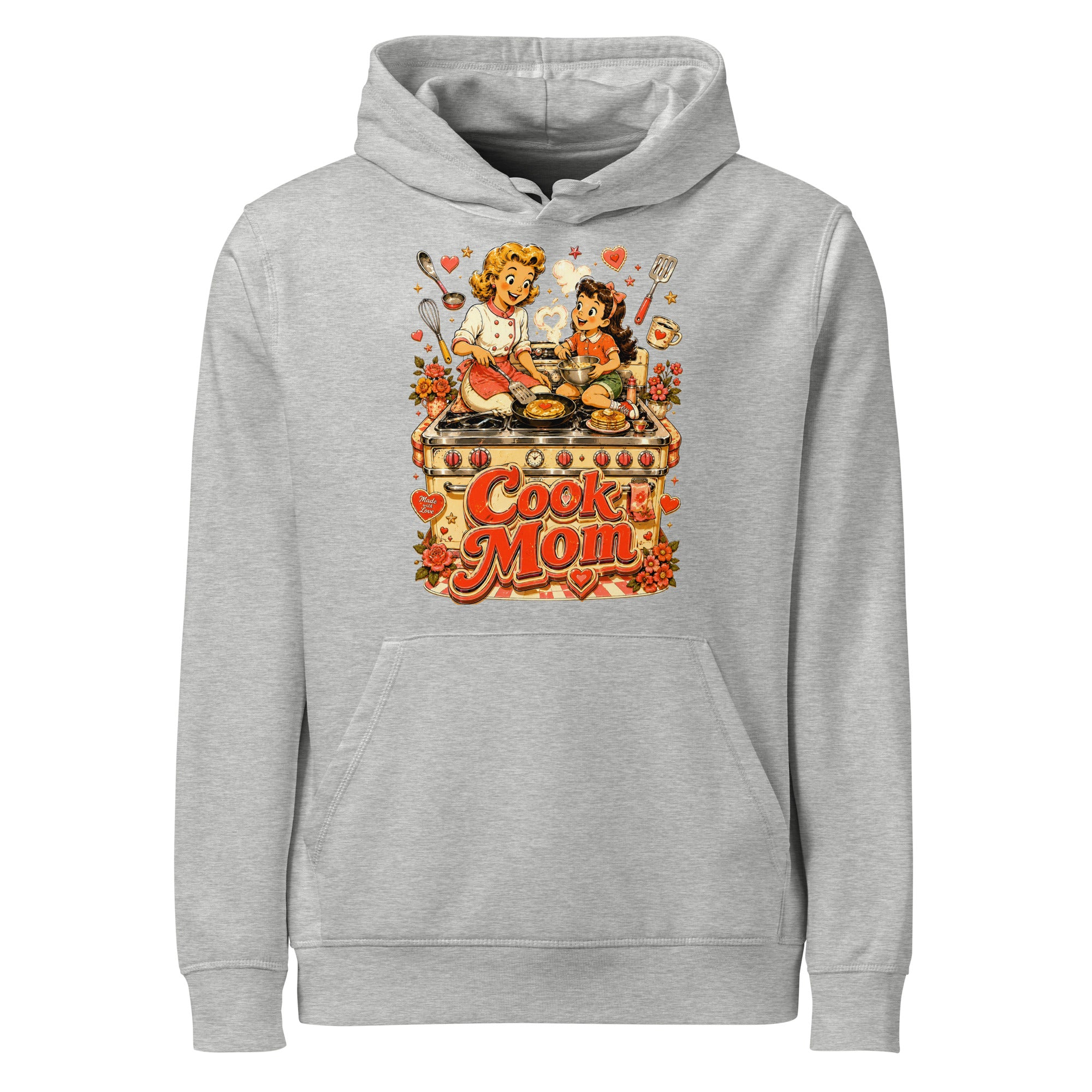 Elite Cook Mom - Premium Mother's Day Luxury Organic Hoodie by printfluence.net
