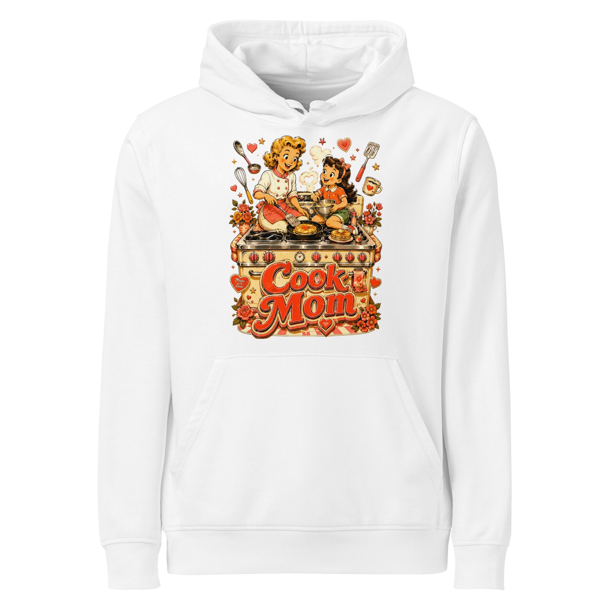 Elite Cook Mom - Premium Mother's Day Luxury Organic Hoodie by printfluence.net