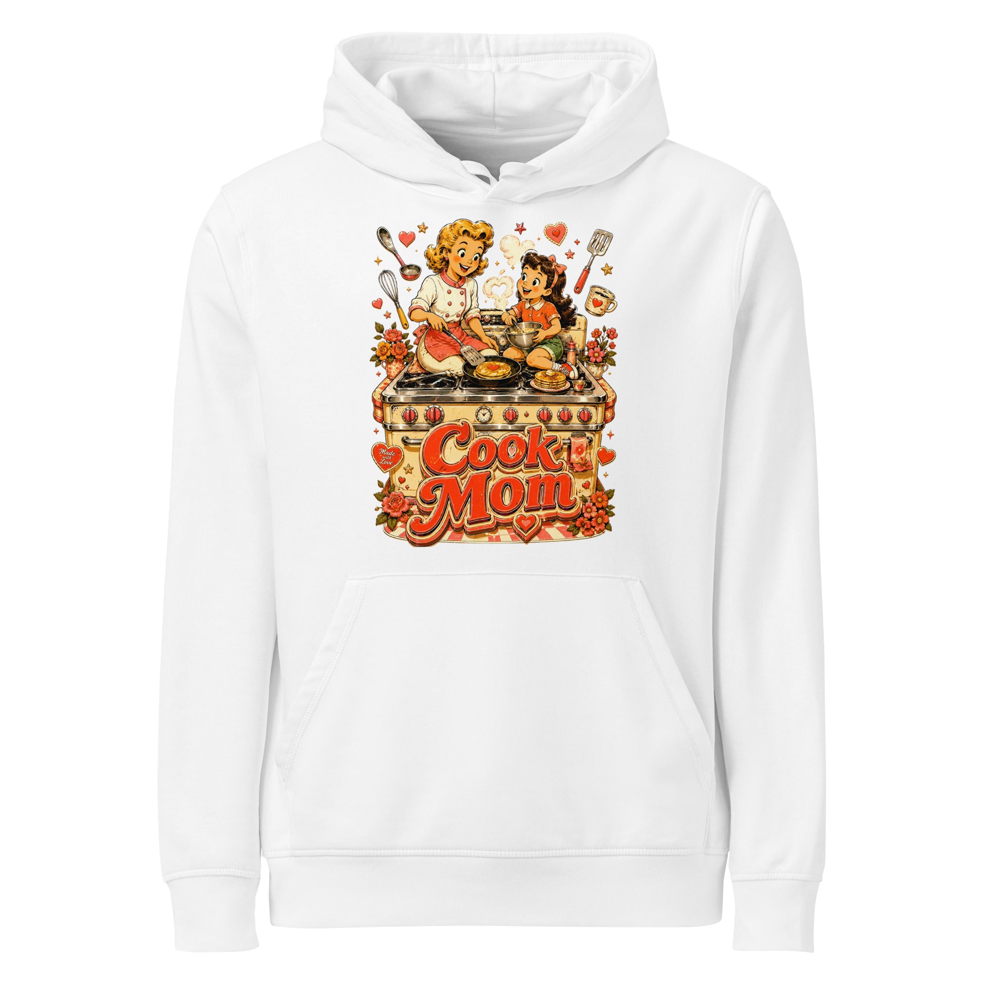 Elite Cook Mom - Premium Mother's Day Luxury Organic Hoodie by printfluence.net