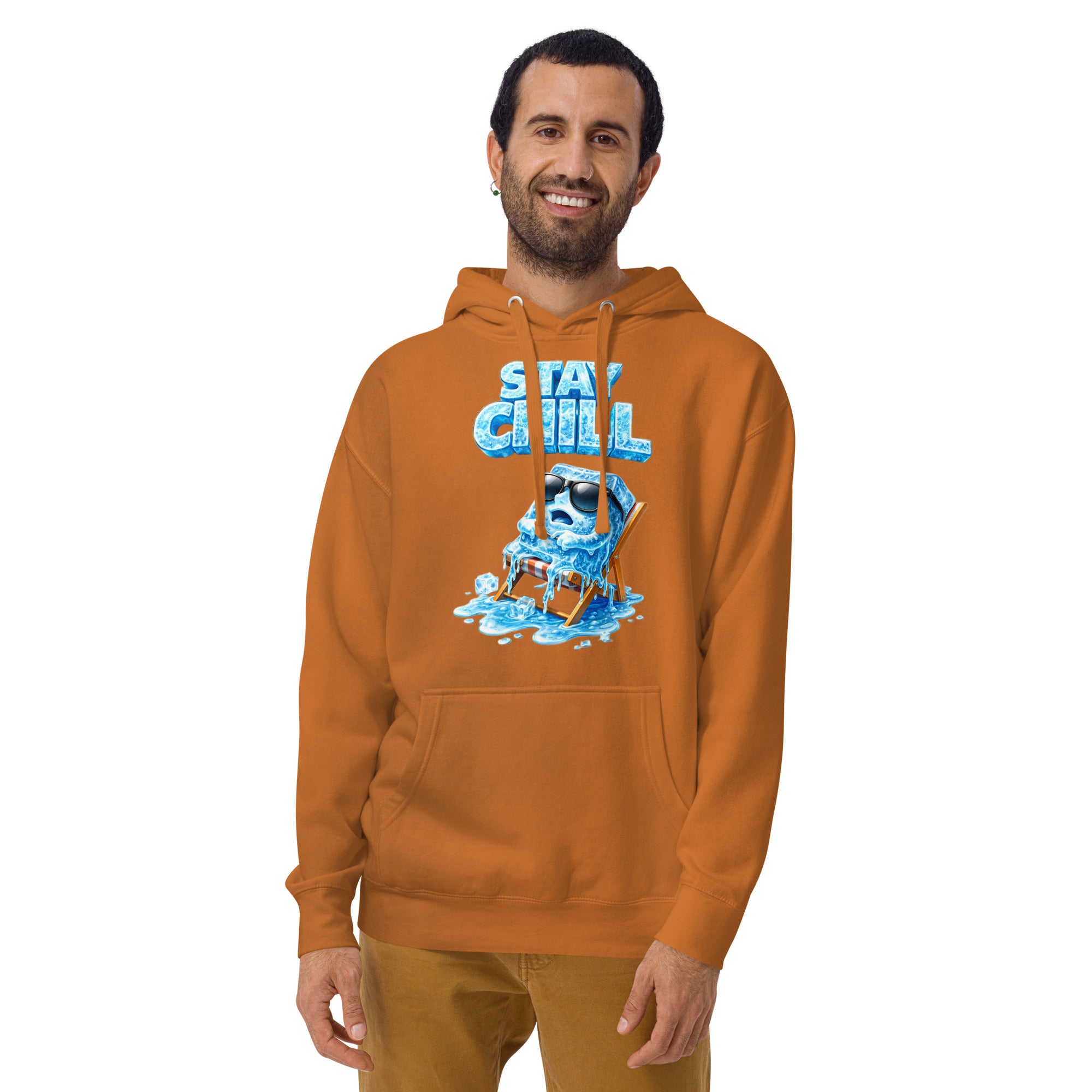 Unisex Hoodie - Stay Chill: The Ultimate Cool Ice Cube Unisex Hoodie 🧊❄️ by printfluence.net