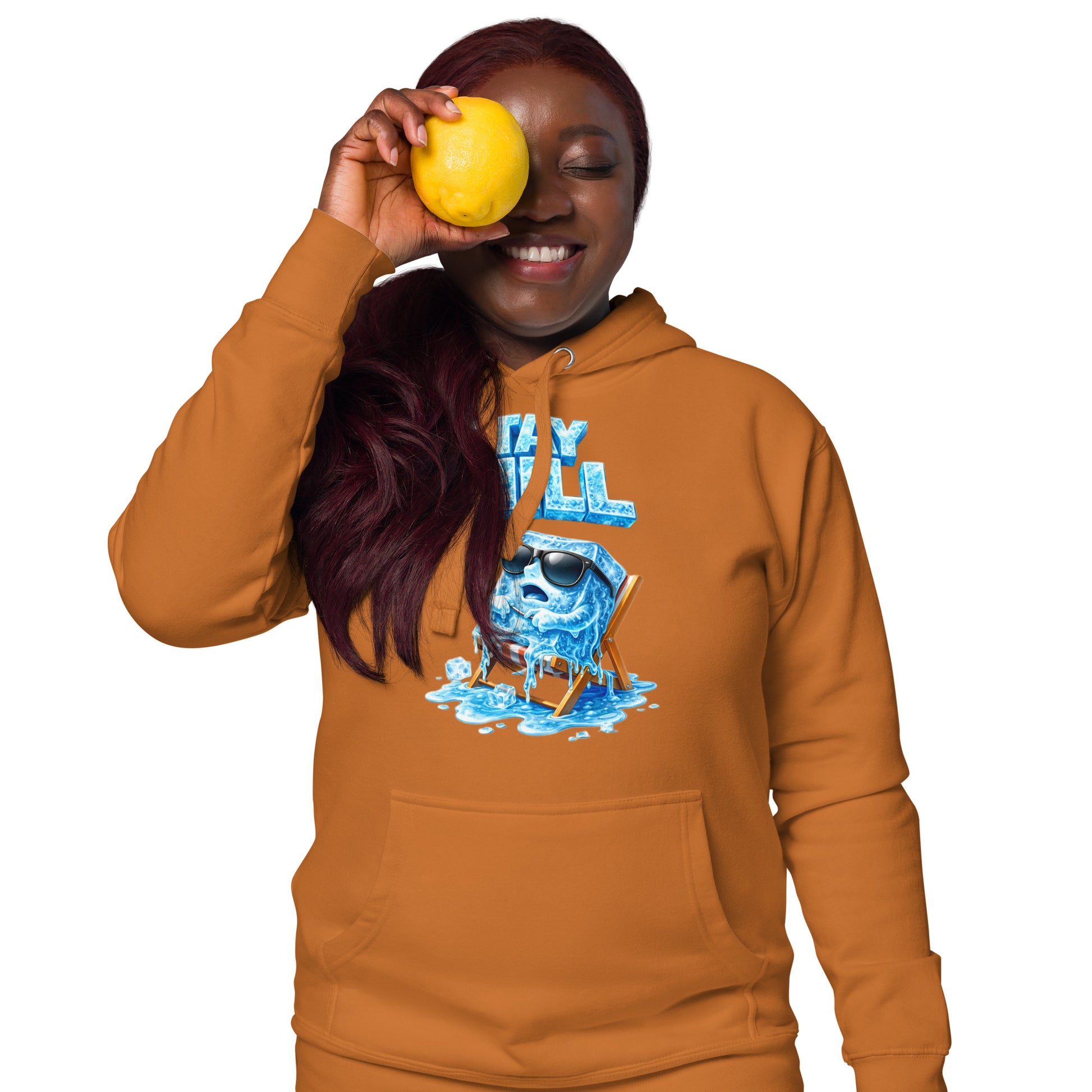 Unisex Hoodie - Stay Chill: The Ultimate Cool Ice Cube Unisex Hoodie 🧊❄️ by printfluence.net