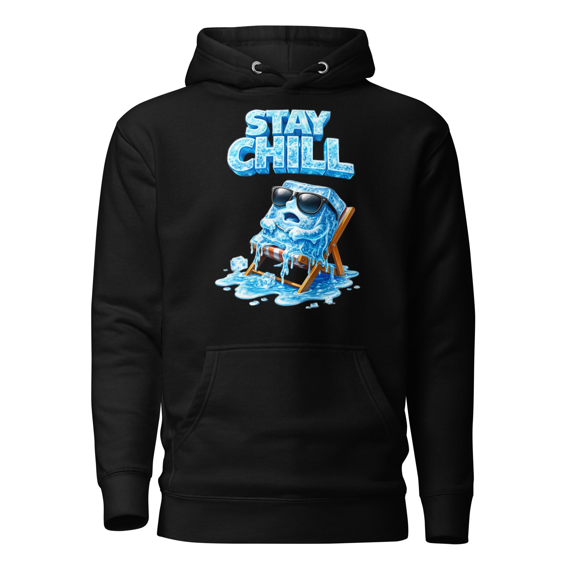 Unisex Hoodie - Stay Chill: The Ultimate Cool Ice Cube Unisex Hoodie 🧊❄️ by printfluence.net