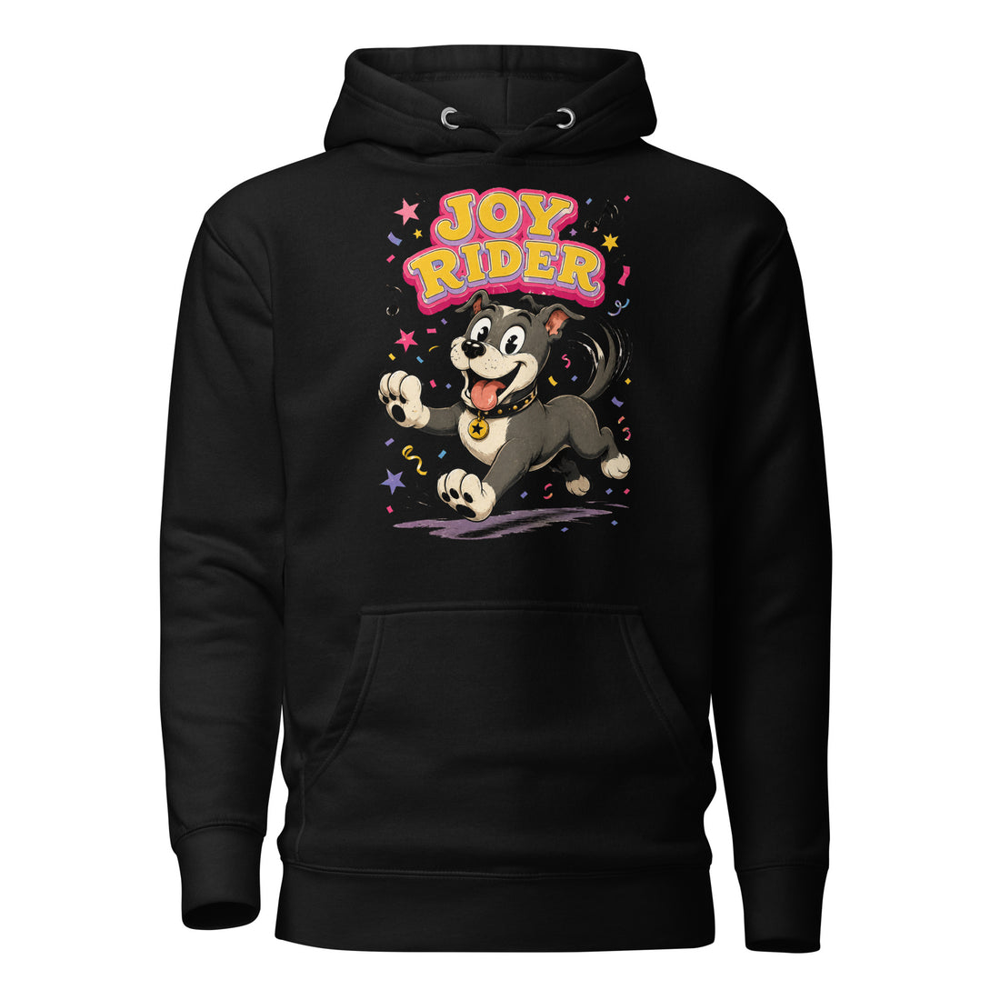 Pitbull Lovers Unisex Premium Pullover Hoodie Joy Rider by printfluence.net