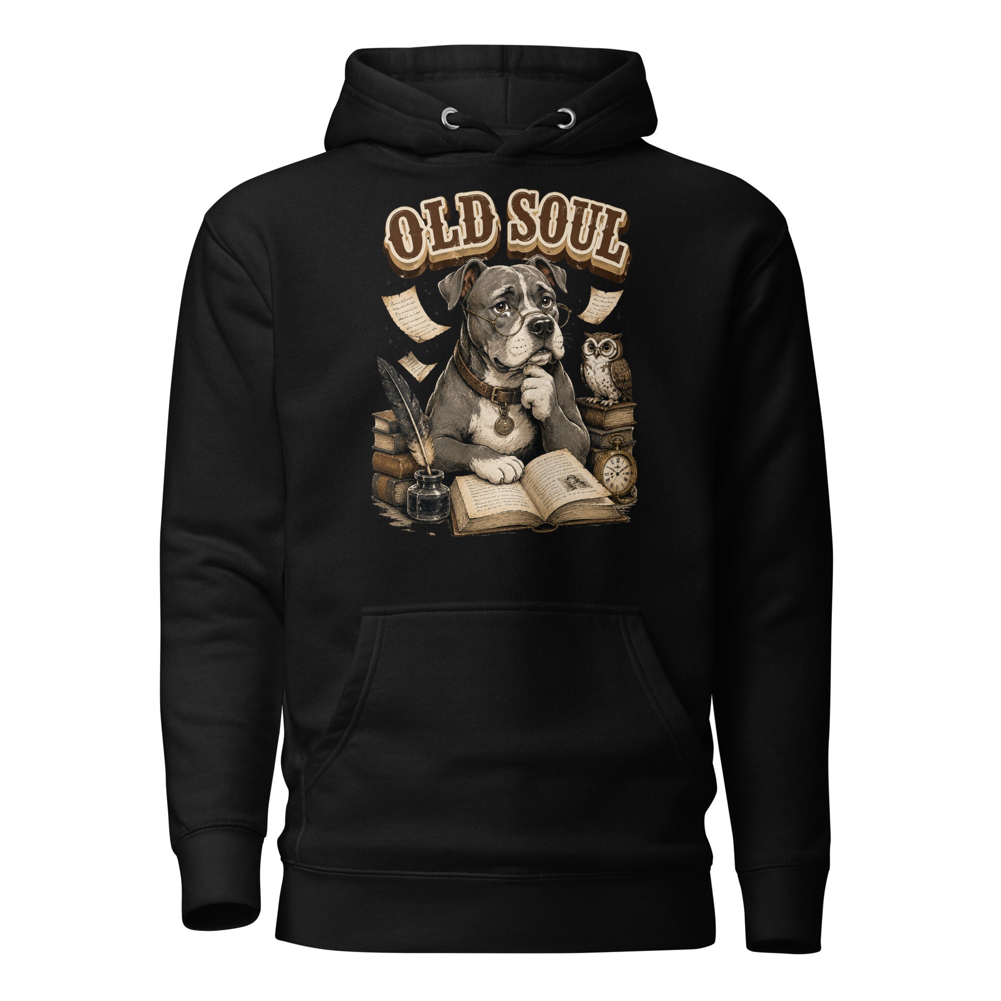 Pitbull Lovers | Unisex Premium Pullover Hoodie — Old Soul by printfluence.net