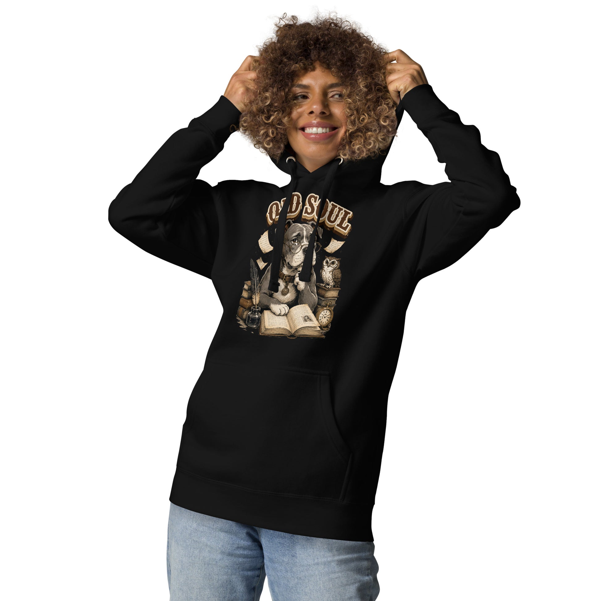 Pitbull Lovers | Unisex Premium Pullover Hoodie — Old Soul by printfluence.net