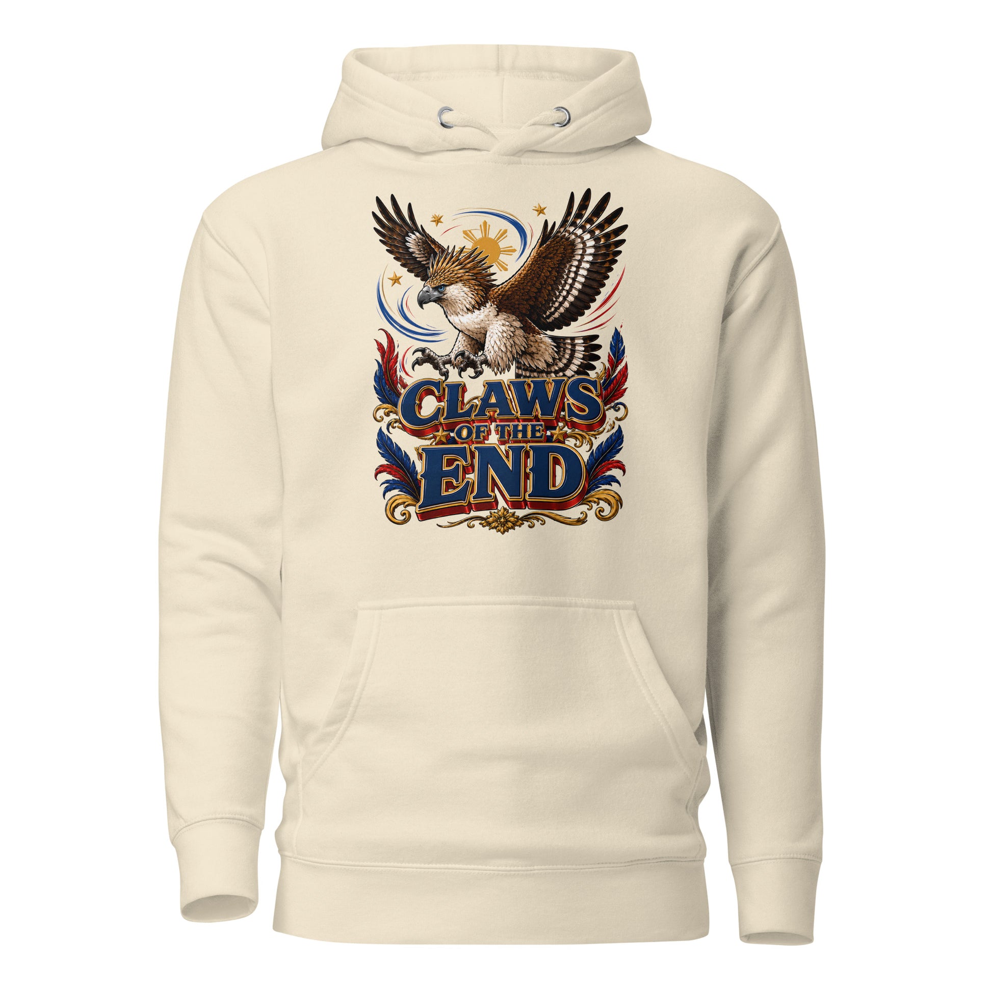 Philippine Eagle Claws Of The End Unisex Hoodie by printfluence.net
