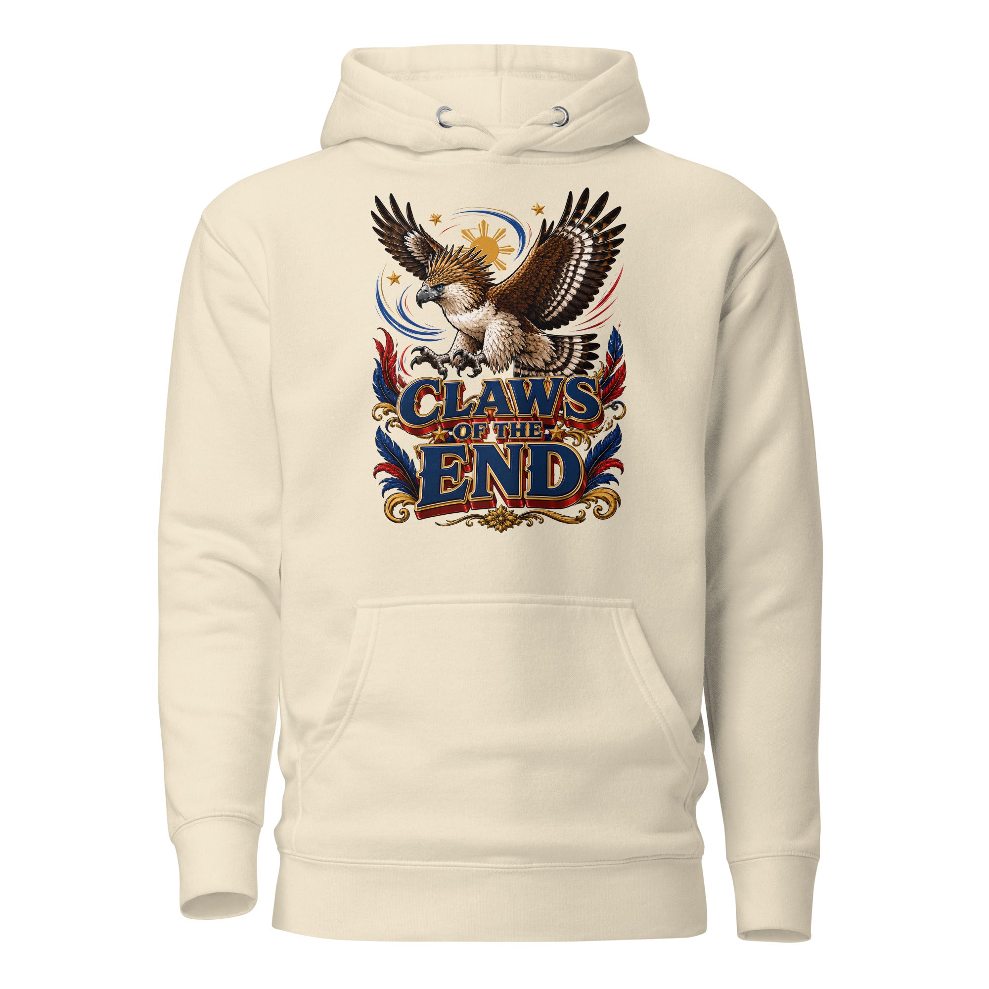 Philippine Eagle Claws Of The End Unisex Hoodie by printfluence.net