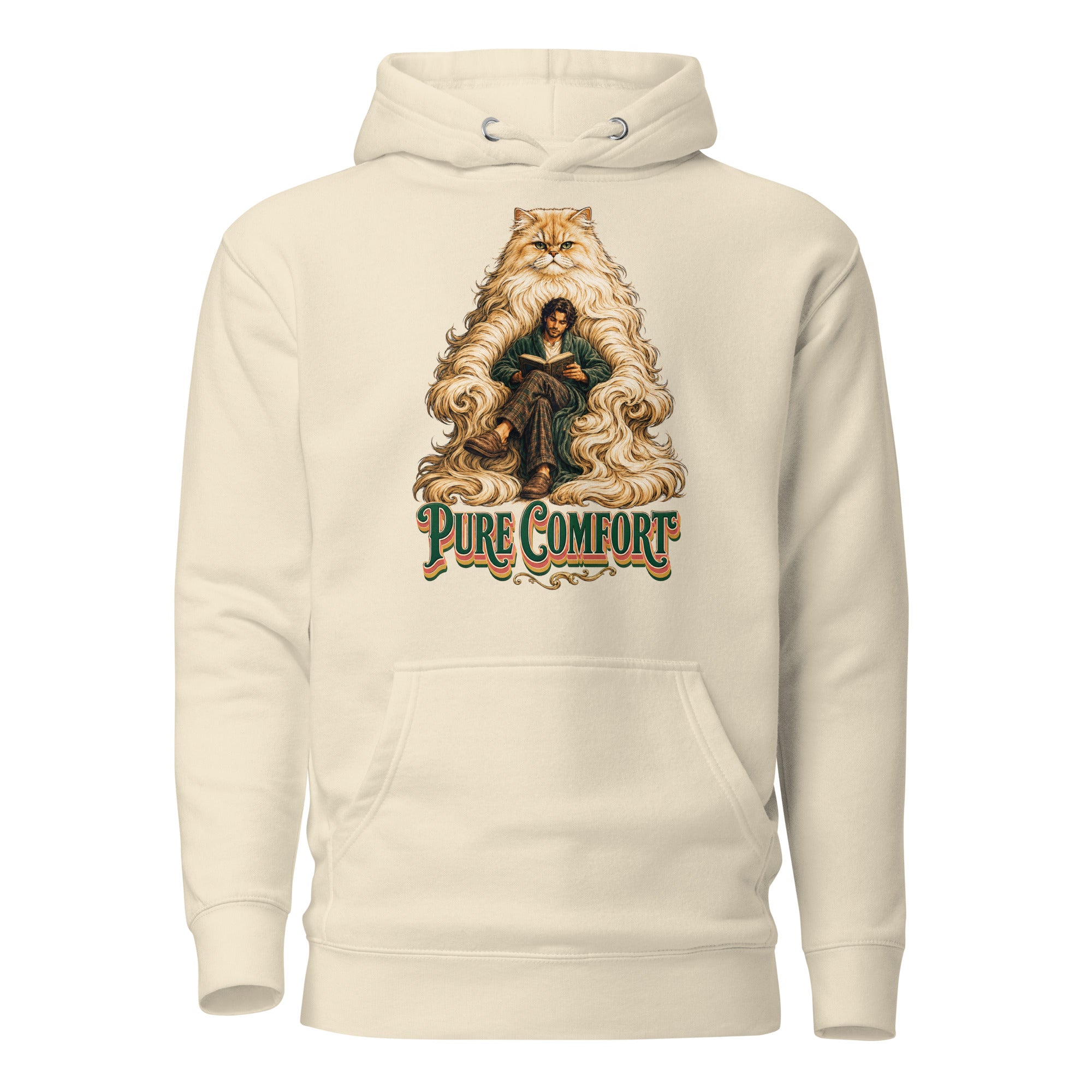 Cat Lovers Premium Pullover Hoodie Pure Comfort by printfluence.net
