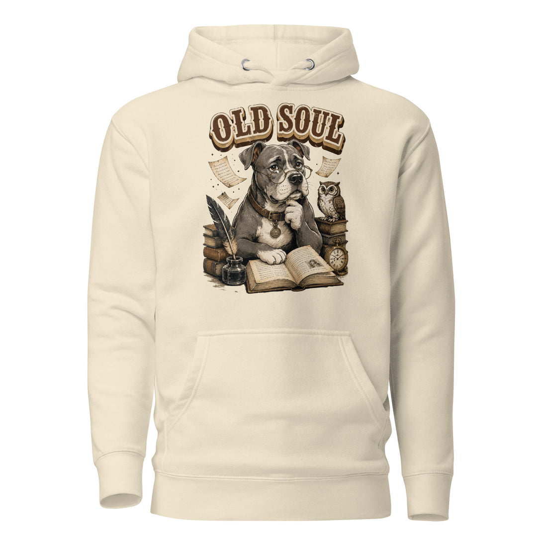 Pitbull Lovers | Unisex Premium Pullover Hoodie — Old Soul by printfluence.net
