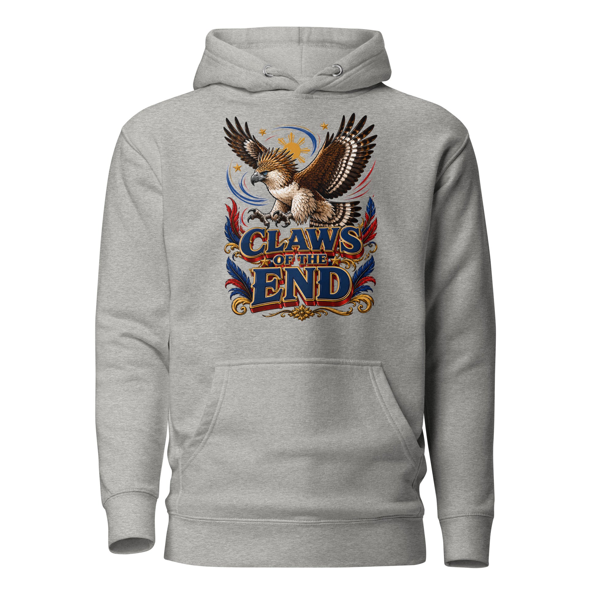 Philippine Eagle Claws Of The End Unisex Hoodie by printfluence.net