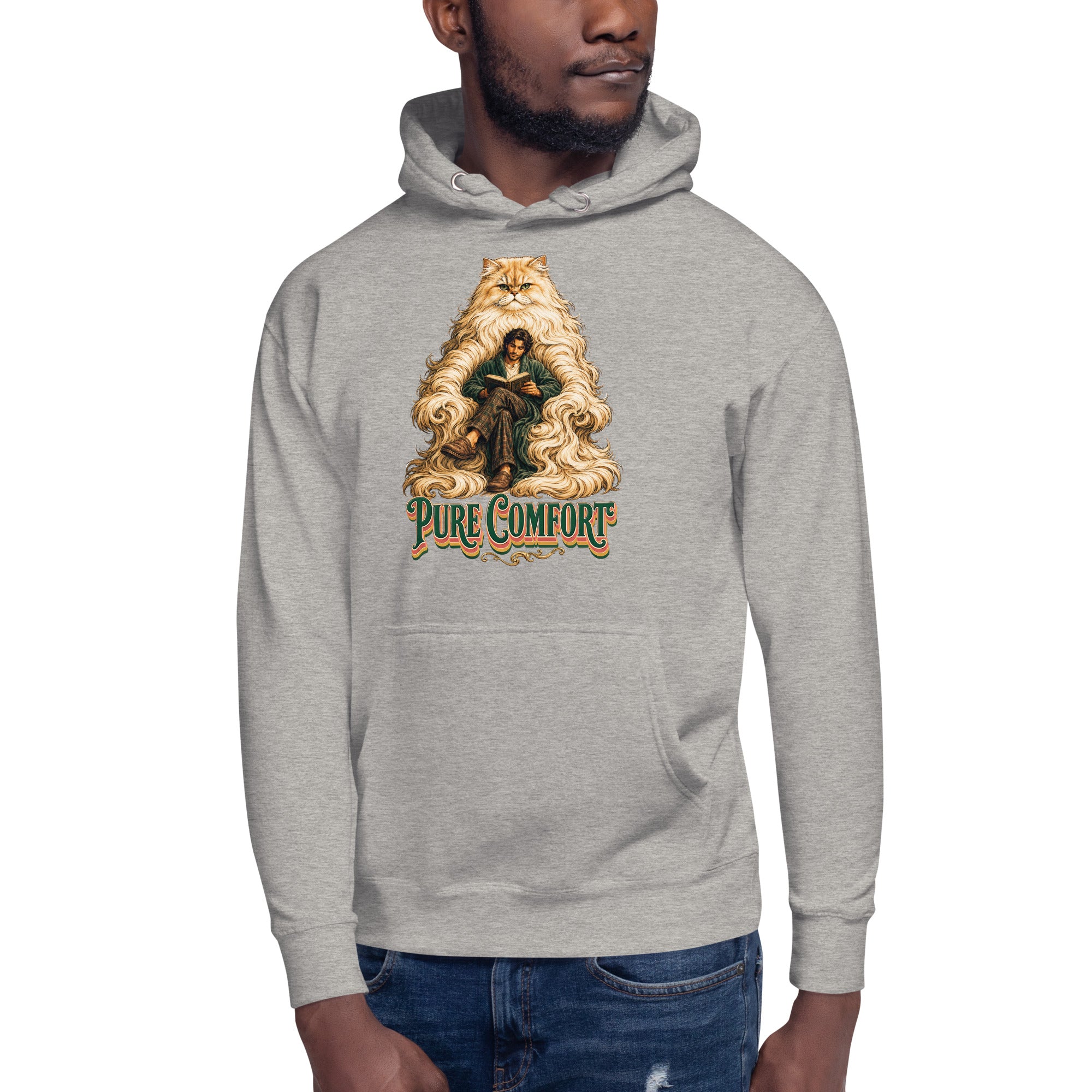 Cat Lovers Premium Pullover Hoodie Pure Comfort by printfluence.net