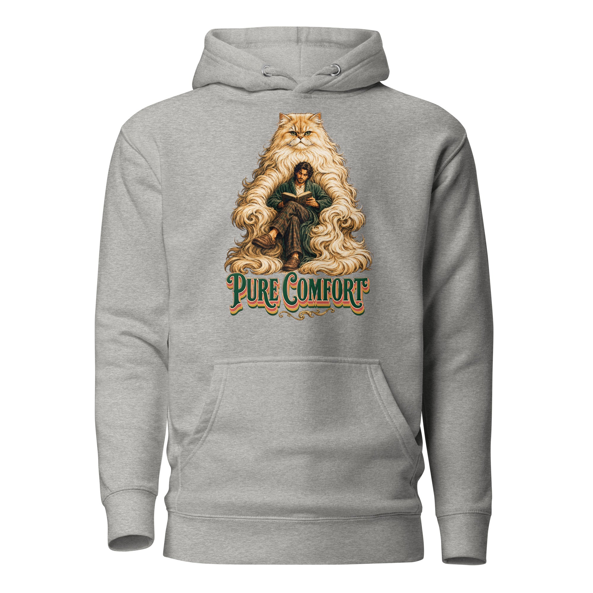 Cat Lovers Premium Pullover Hoodie Pure Comfort by printfluence.net