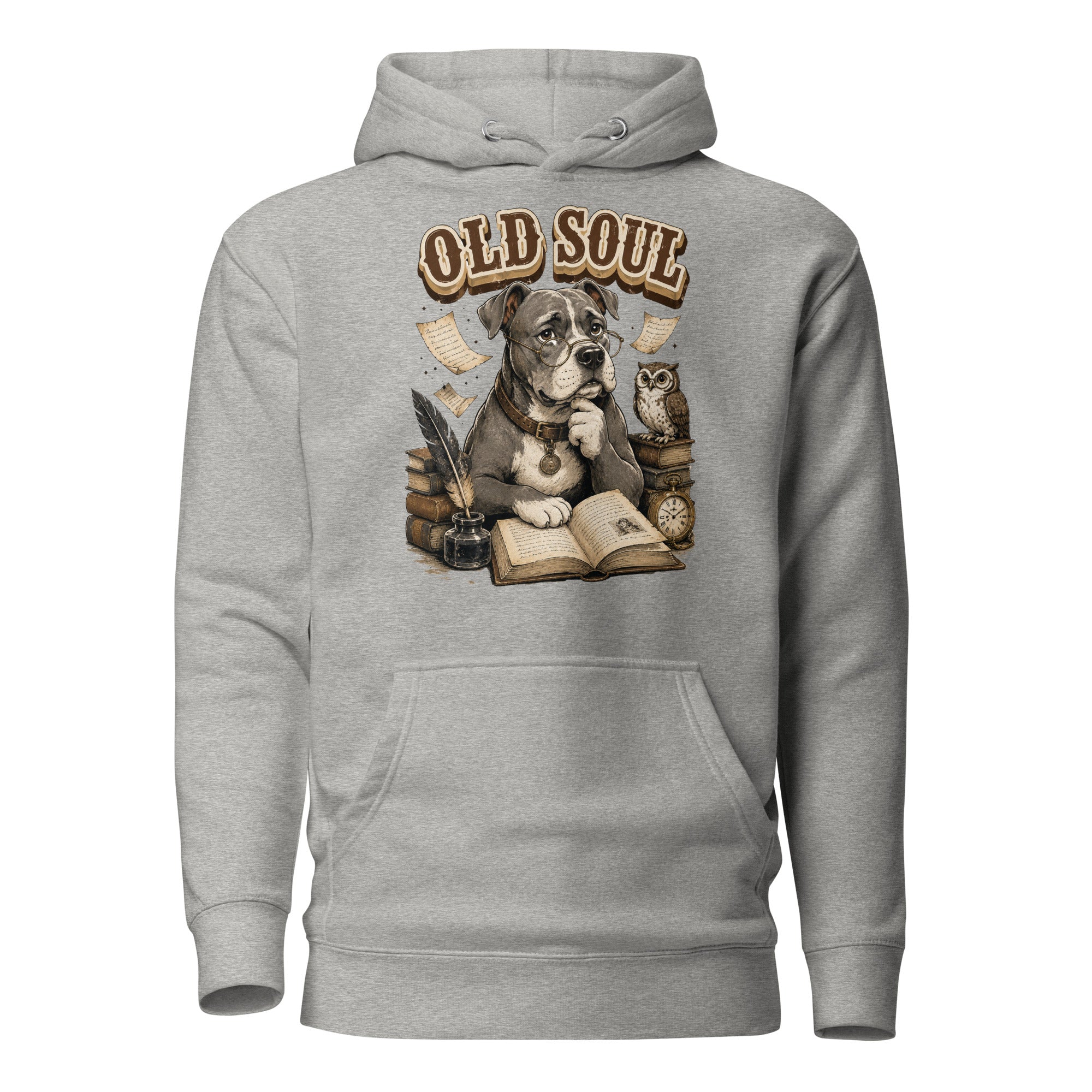 Pitbull Lovers | Unisex Premium Pullover Hoodie — Old Soul by printfluence.net