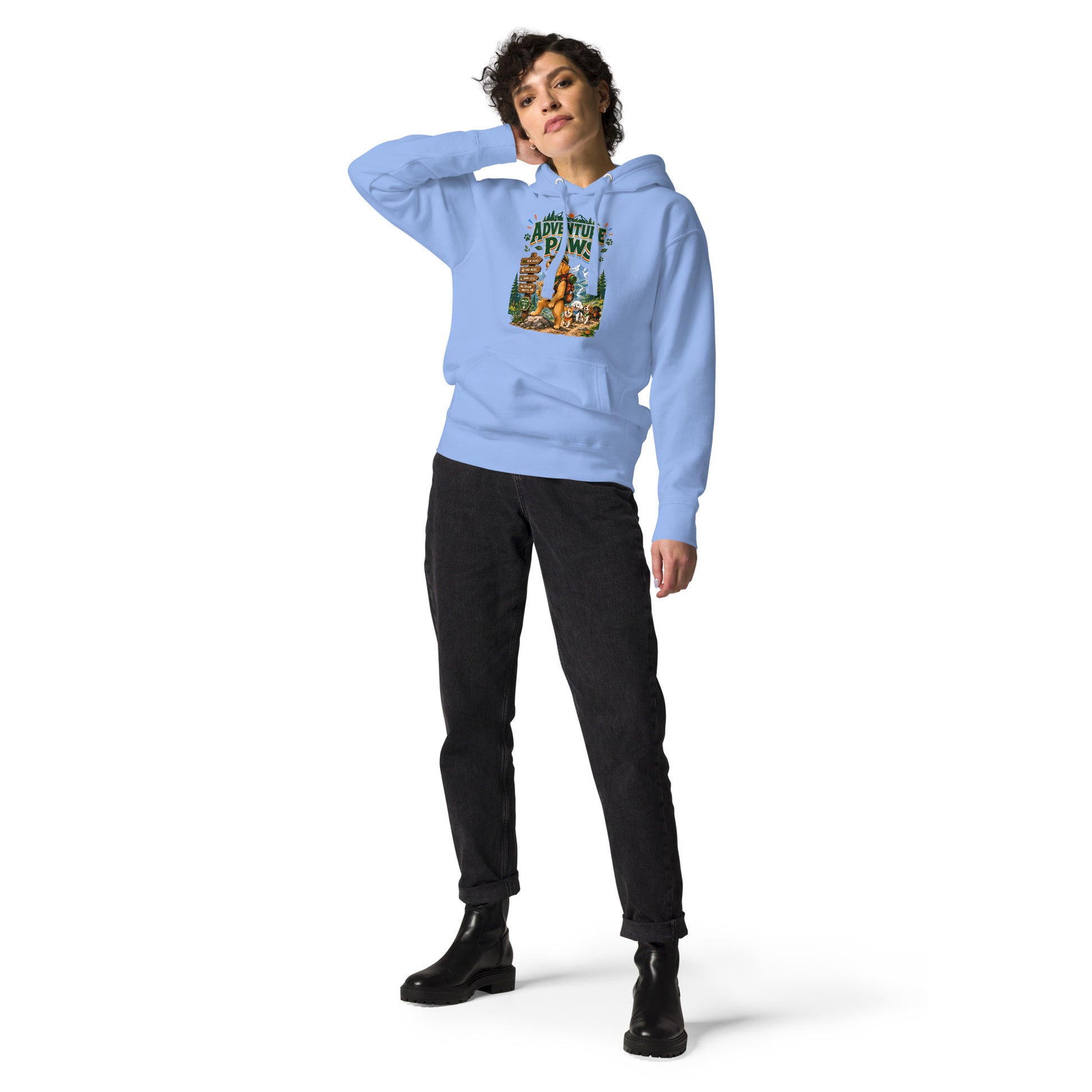 Elite Adventure Paws - Premium Luxury Hiking Hoodie for Dog Lovers by printfluence.net