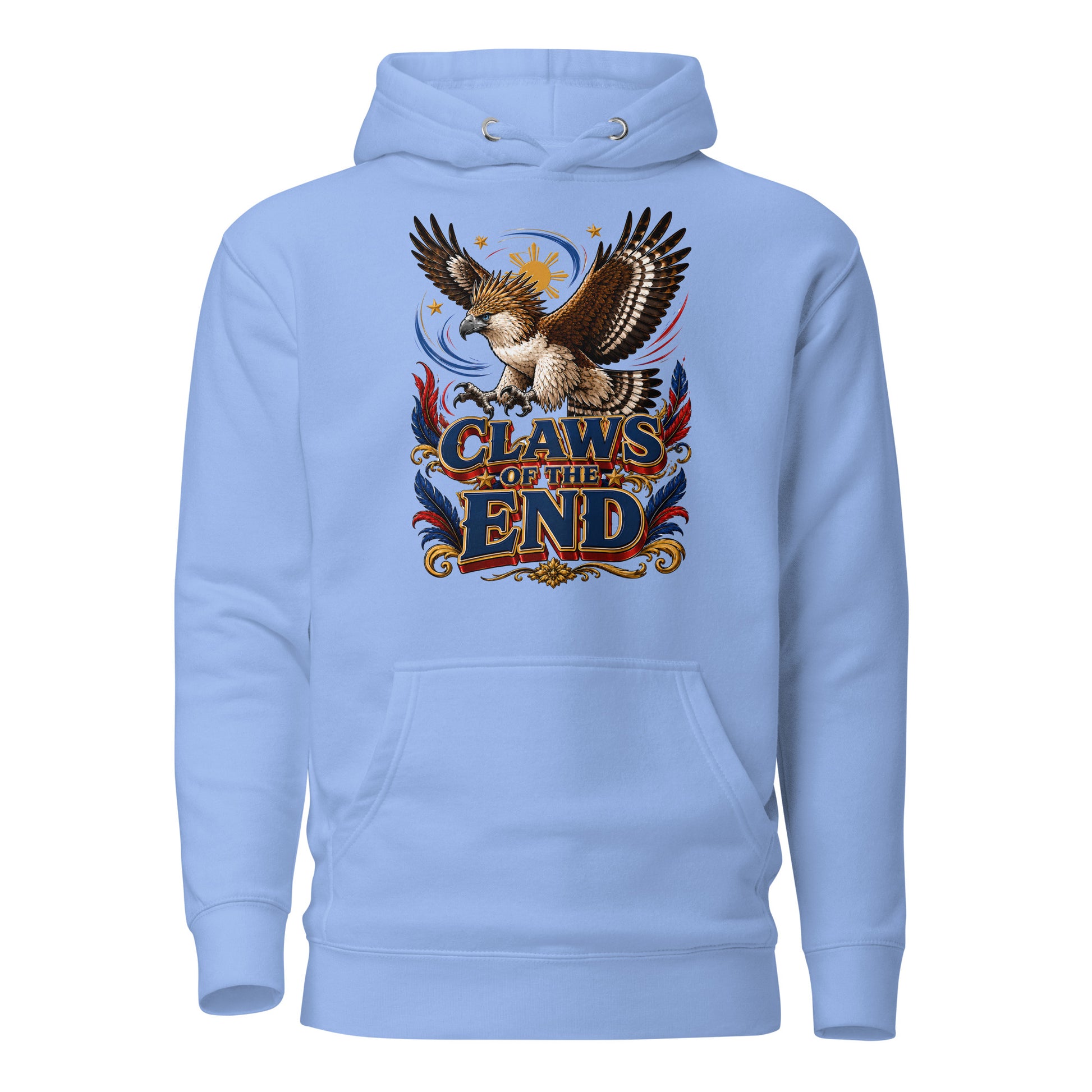 Philippine Eagle Claws Of The End Unisex Hoodie by printfluence.net
