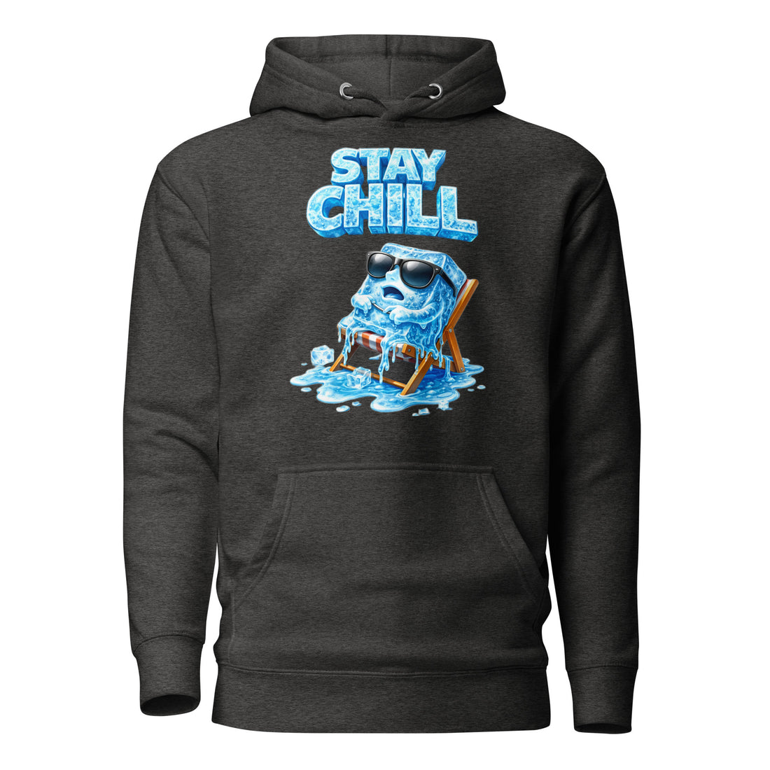 Unisex Hoodie - Stay Chill: The Ultimate Cool Ice Cube Unisex Hoodie 🧊❄️ by printfluence.net