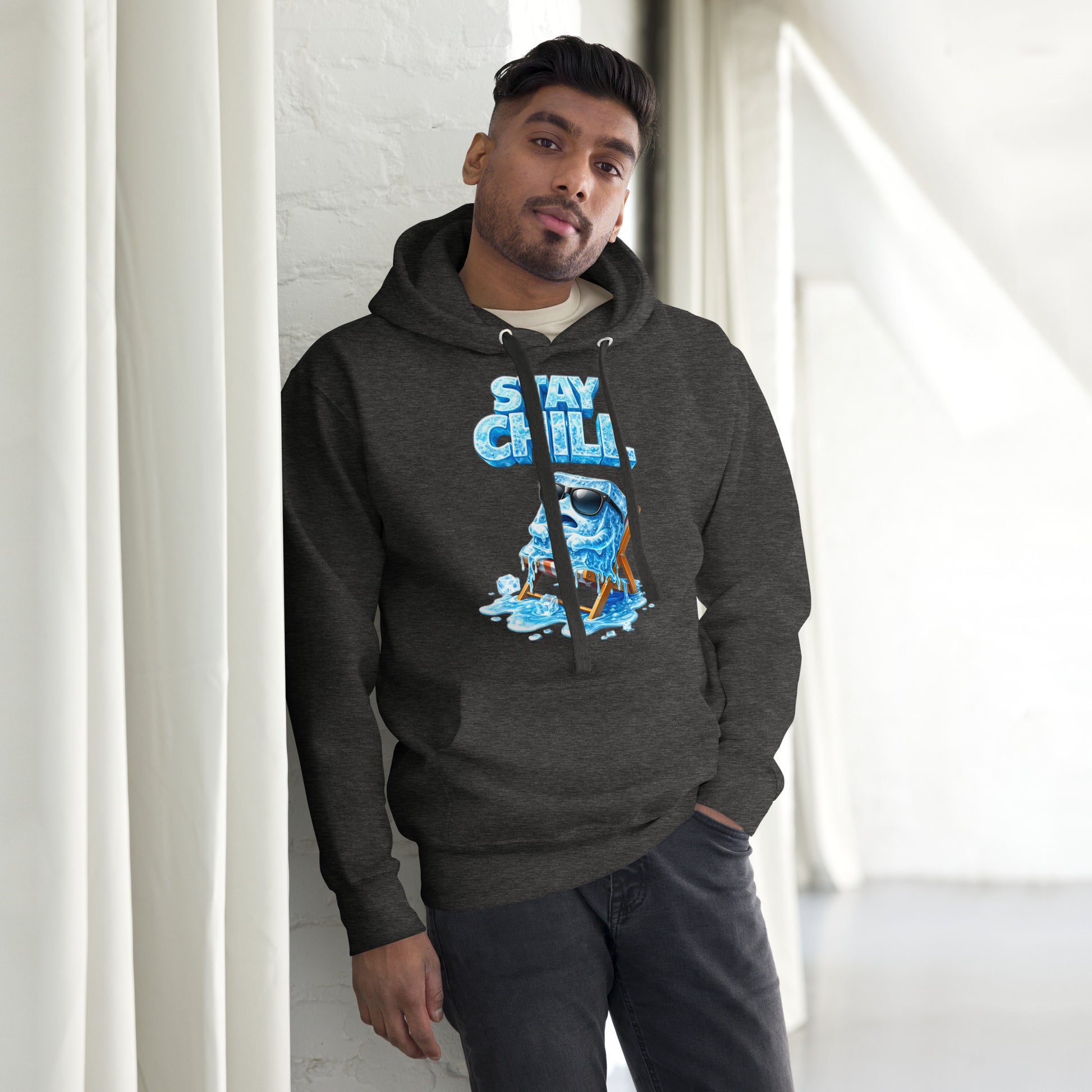 Unisex Hoodie - Stay Chill: The Ultimate Cool Ice Cube Unisex Hoodie 🧊❄️ by printfluence.net