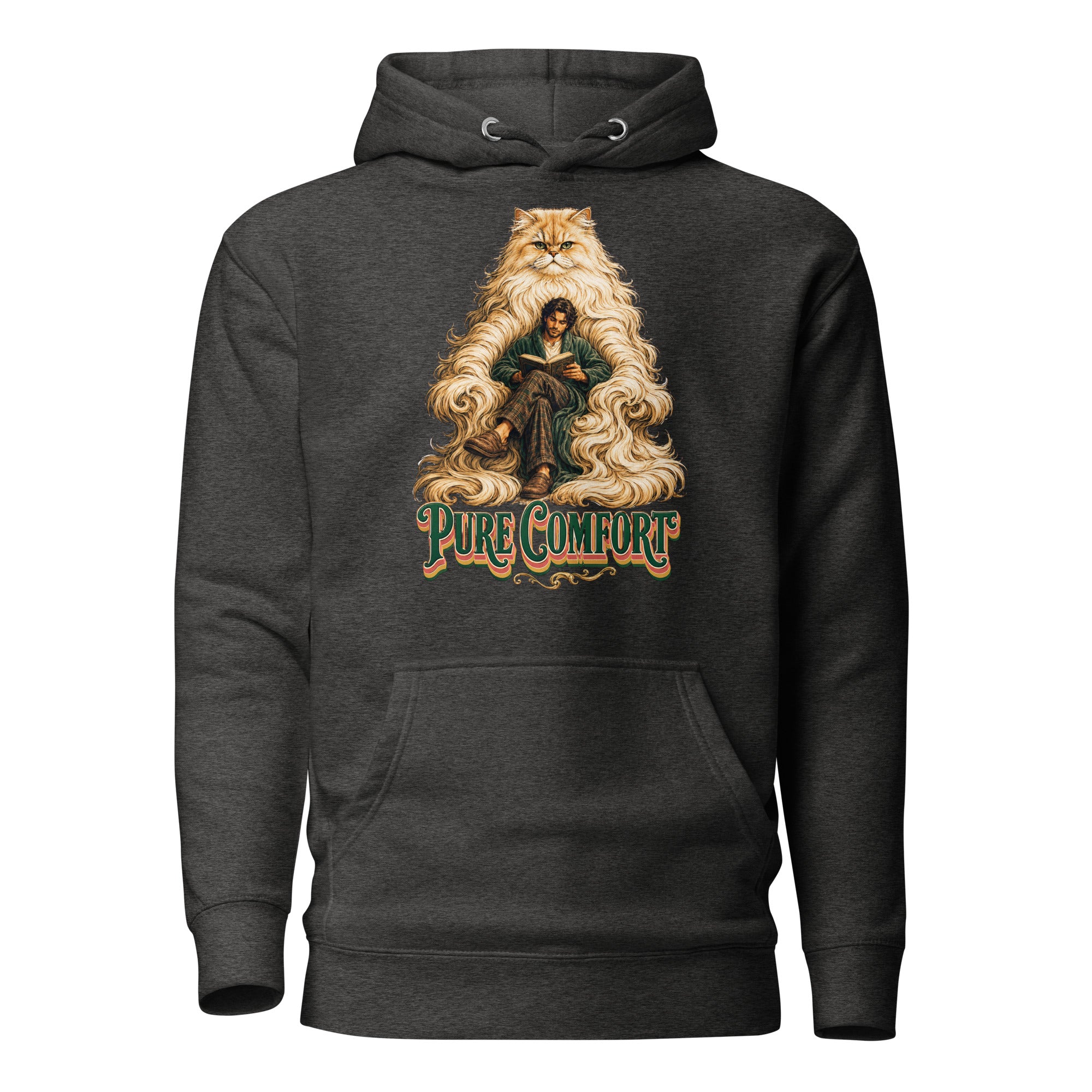 Cat Lovers Premium Pullover Hoodie Pure Comfort by printfluence.net