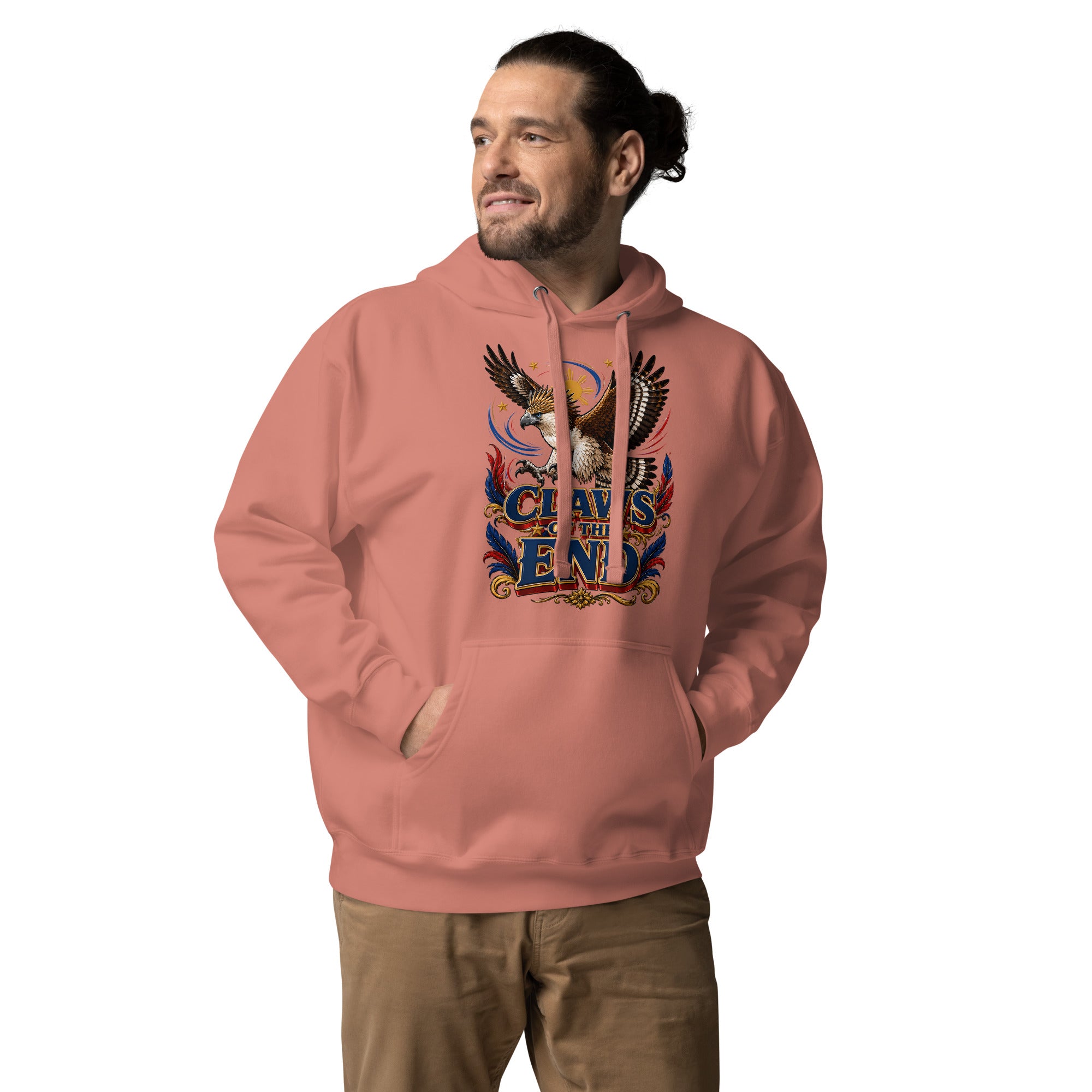 Philippine Eagle Claws Of The End Unisex Hoodie by printfluence.net